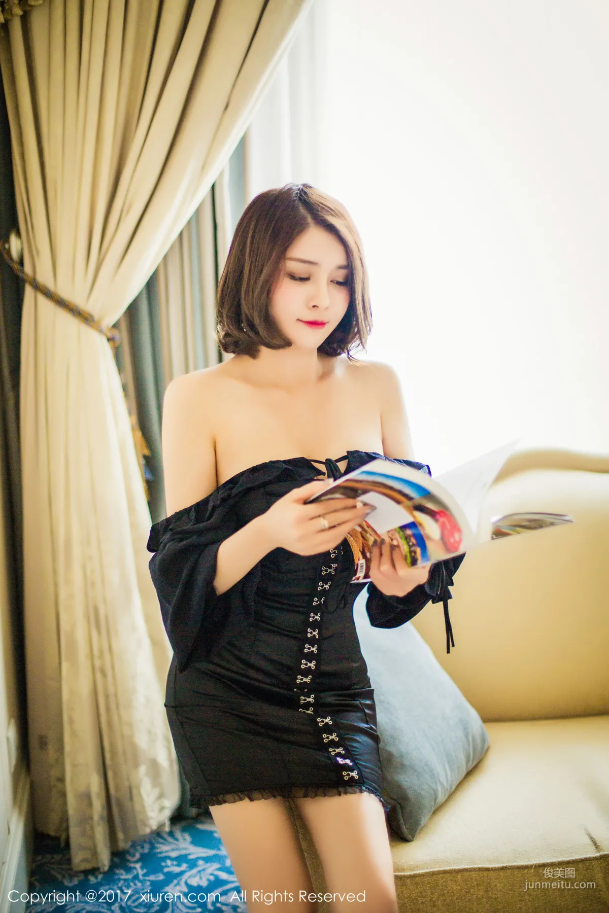 Nian Shi (Kai Zhu) 'Seaside Aesthetic Style + Sexy Indoor' [XiuRen] NO.879 Photo Set photo 27