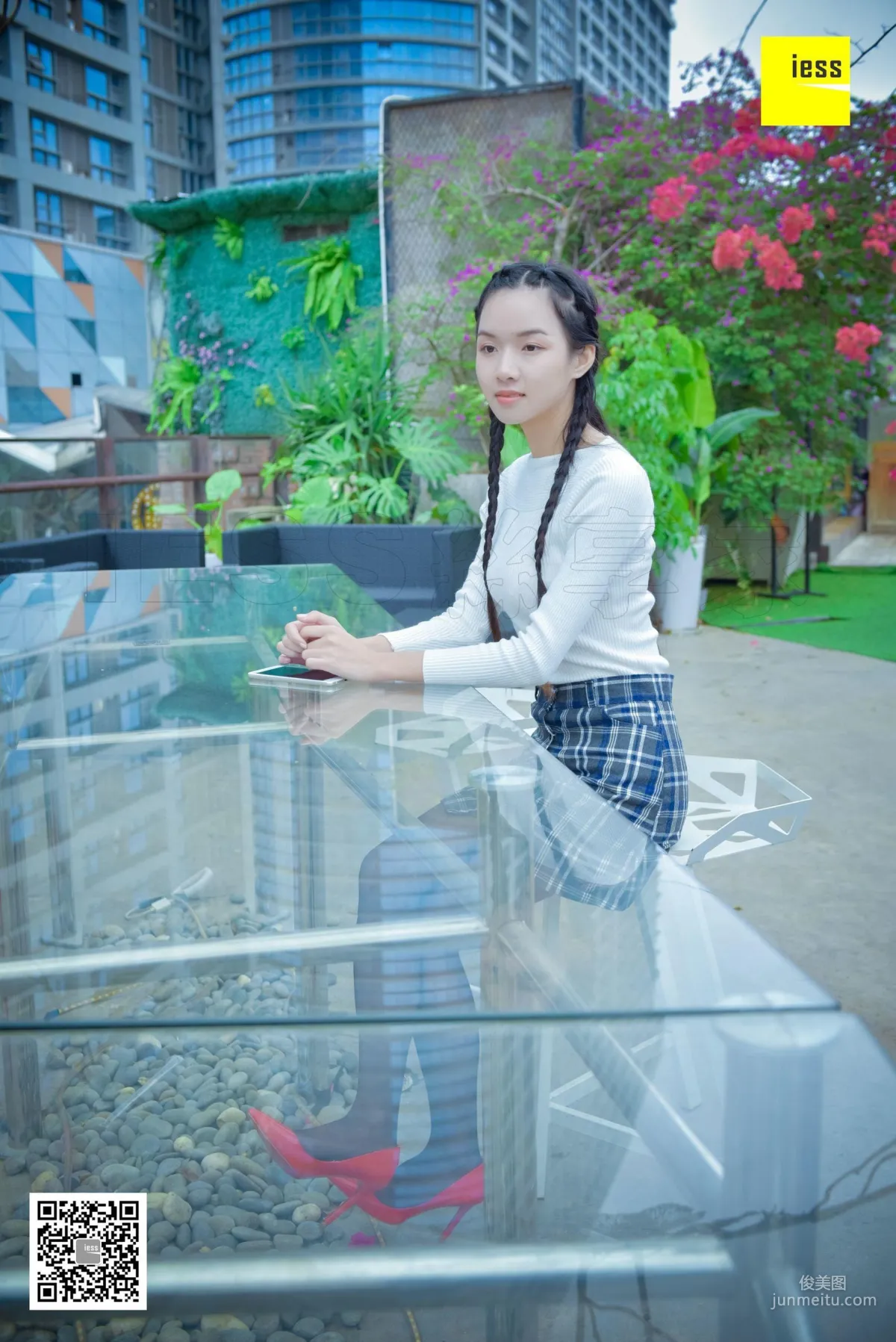Si Xiang Jia 139 Mu Mu "Reinforced Toe Black Stockings" [IESS] Photo Set photo 34