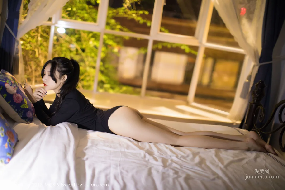 Xiaohuli Sica, Black Private Shoot Sexy Legs [IMISS] VOL.194 Photo Set photo 14