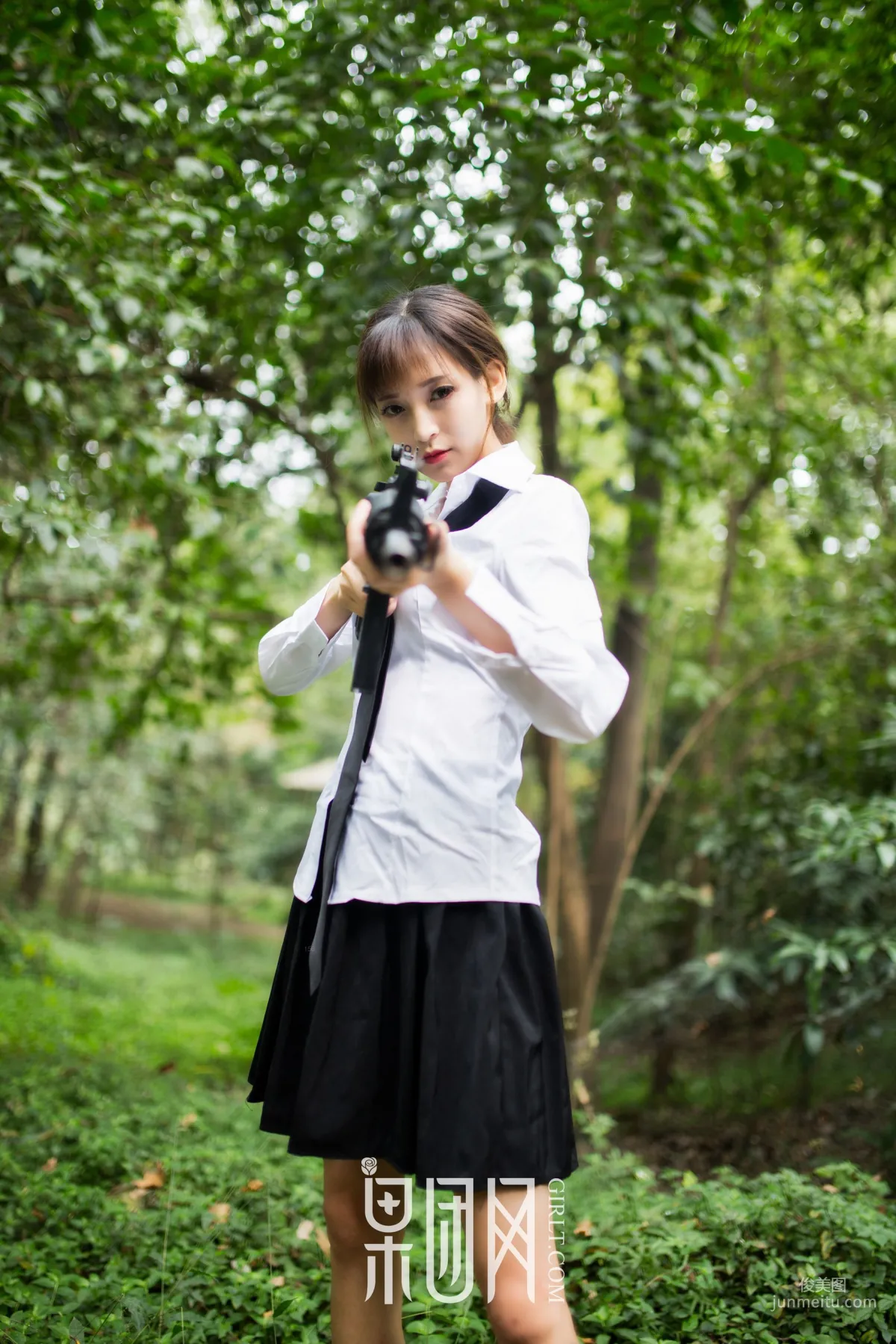 Mo Gu, Beauty's Wild Battle in the Wilderness, Sexy and Alluring! [Girlt] NO.109 Photo Set photo 1