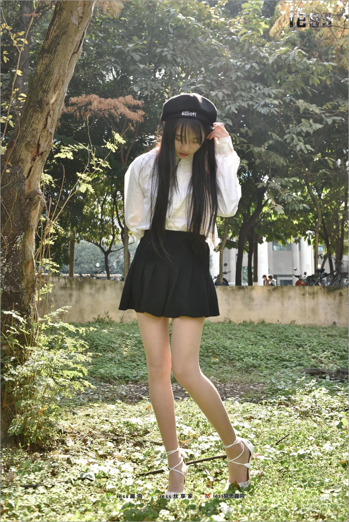 Silk Stockings Bento 189 Ruo Qi, First Time Wearing High Heels [IESS] Photo Set photo 25