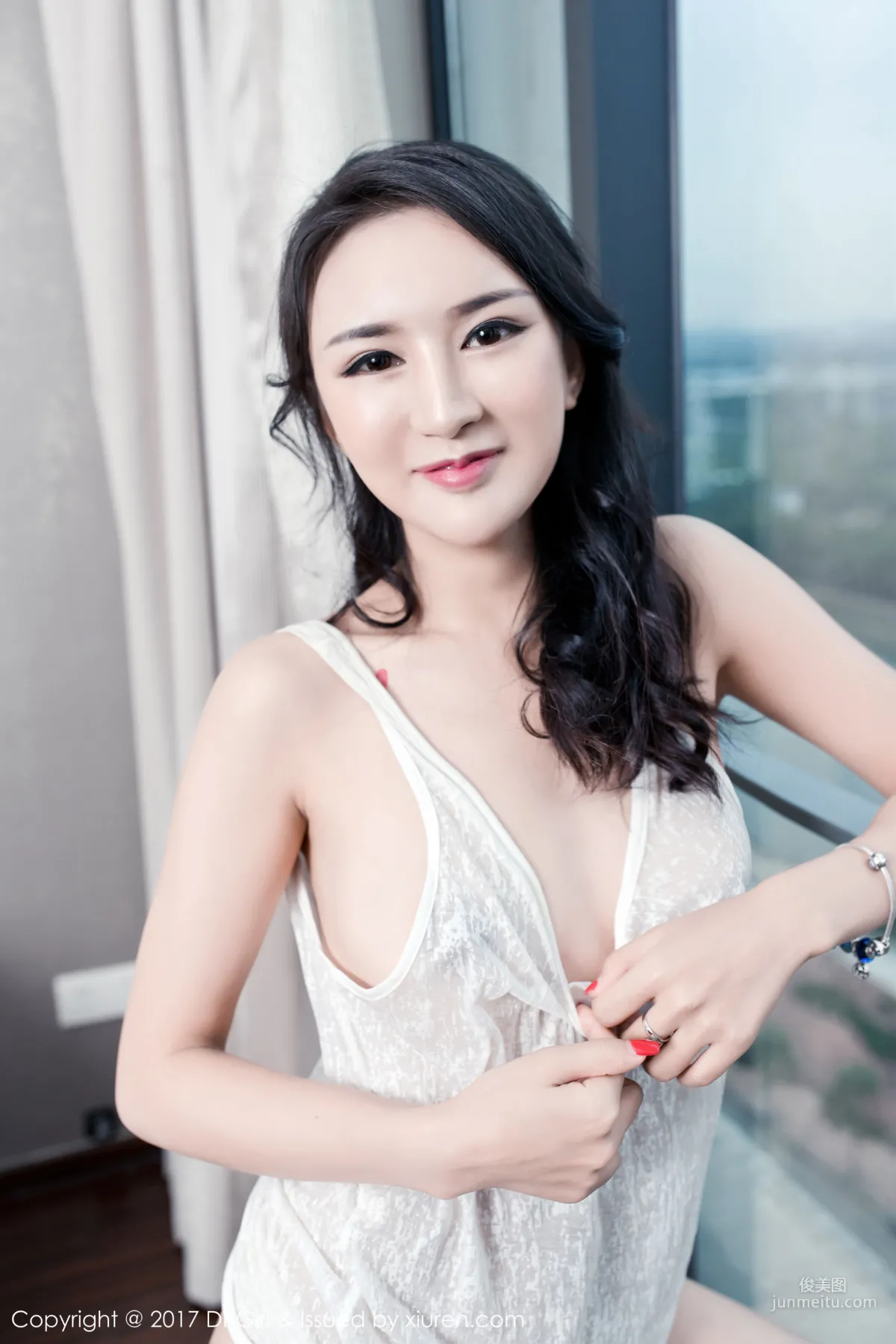 Mei Ge, Vacuum Presentation Beautiful Breasts and Curves Temptation [DKGirl] VOL.047 Photo Set photo 44