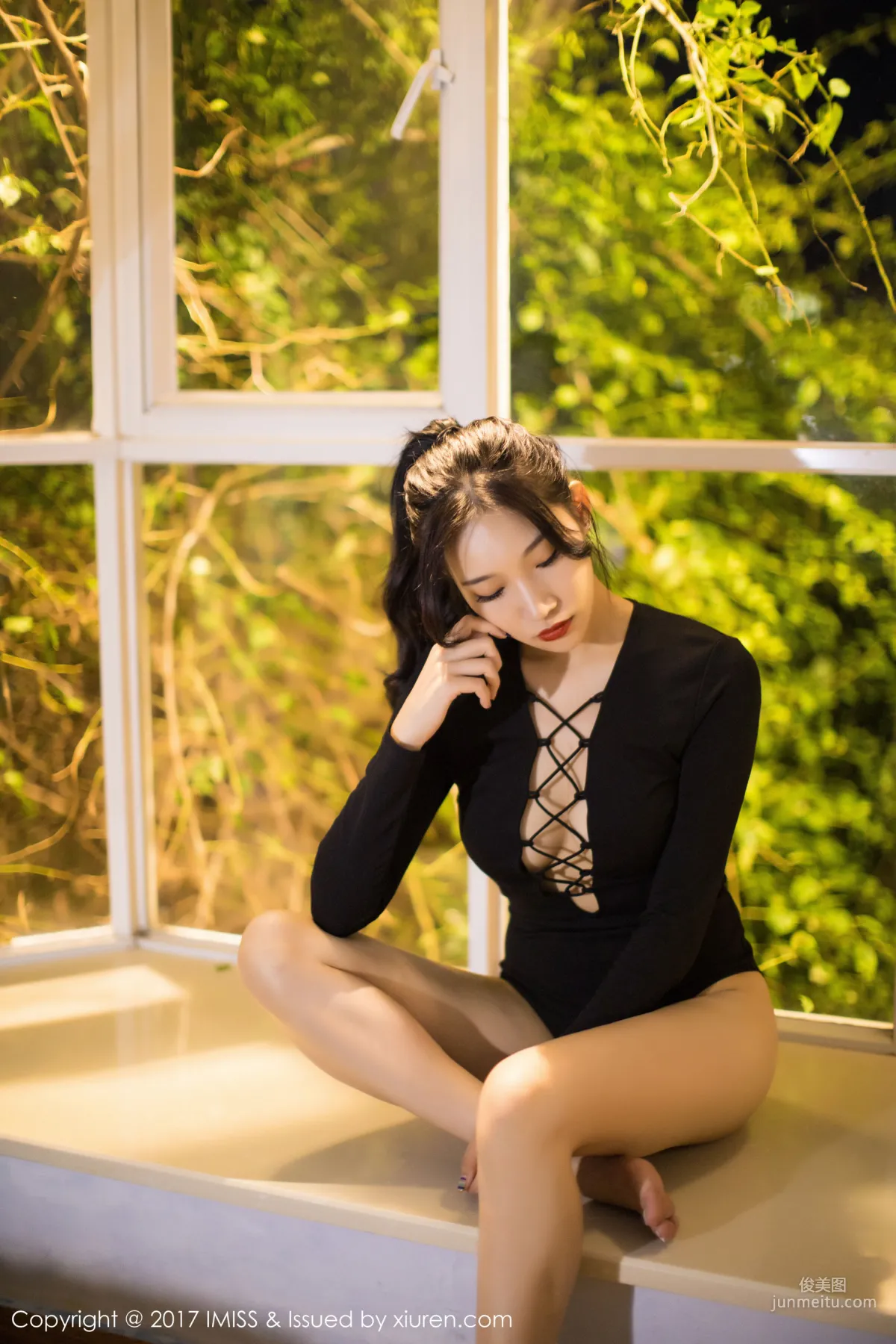 Xiaohuli Sica, Black Private Shoot Sexy Legs [IMISS] VOL.194 Photo Set photo 25