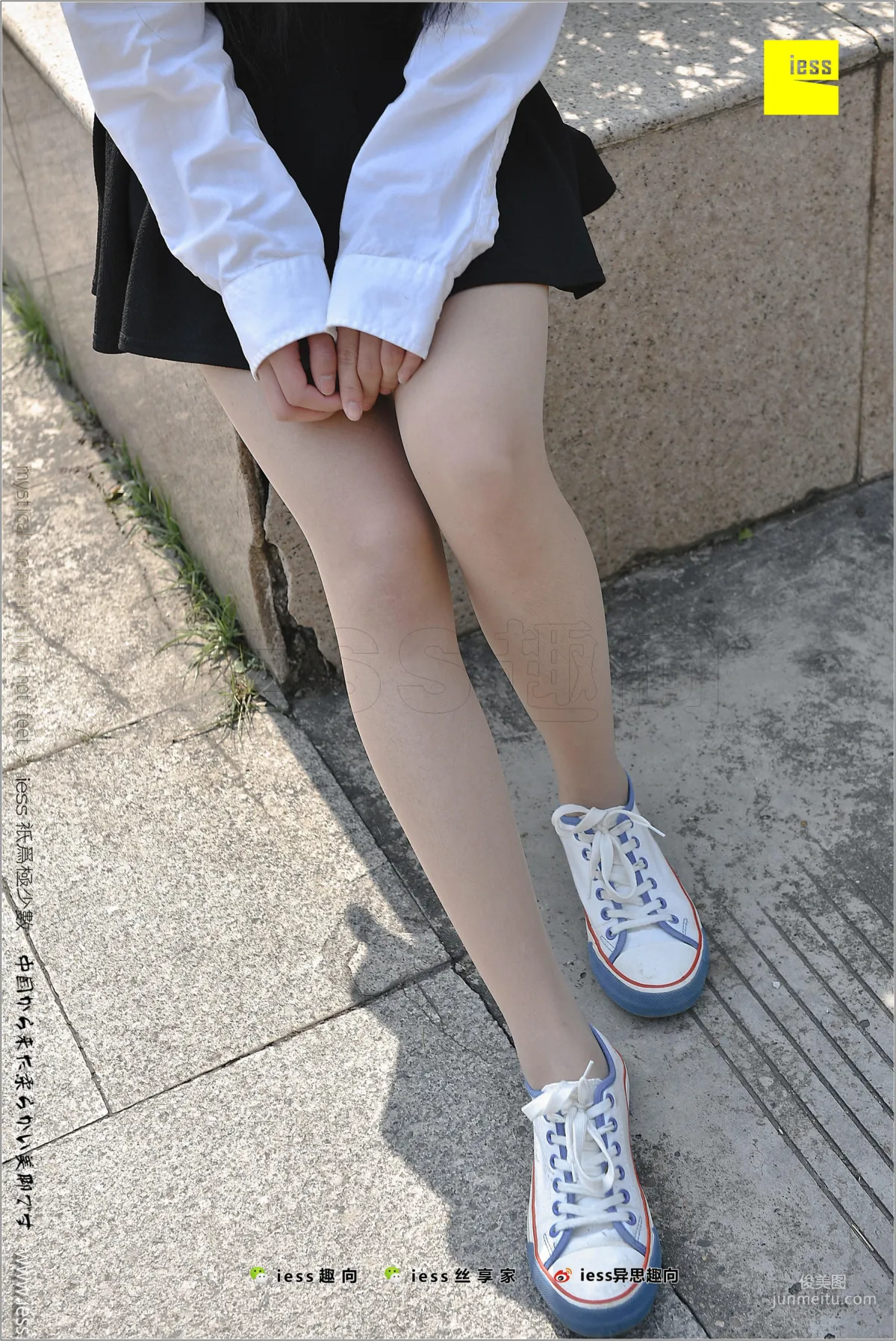 Silk Stockings Bento 181 Ruo Qi "Silk of Coming of Age -- Canvas Shoes 1" [IESS] Photo Set photo 4