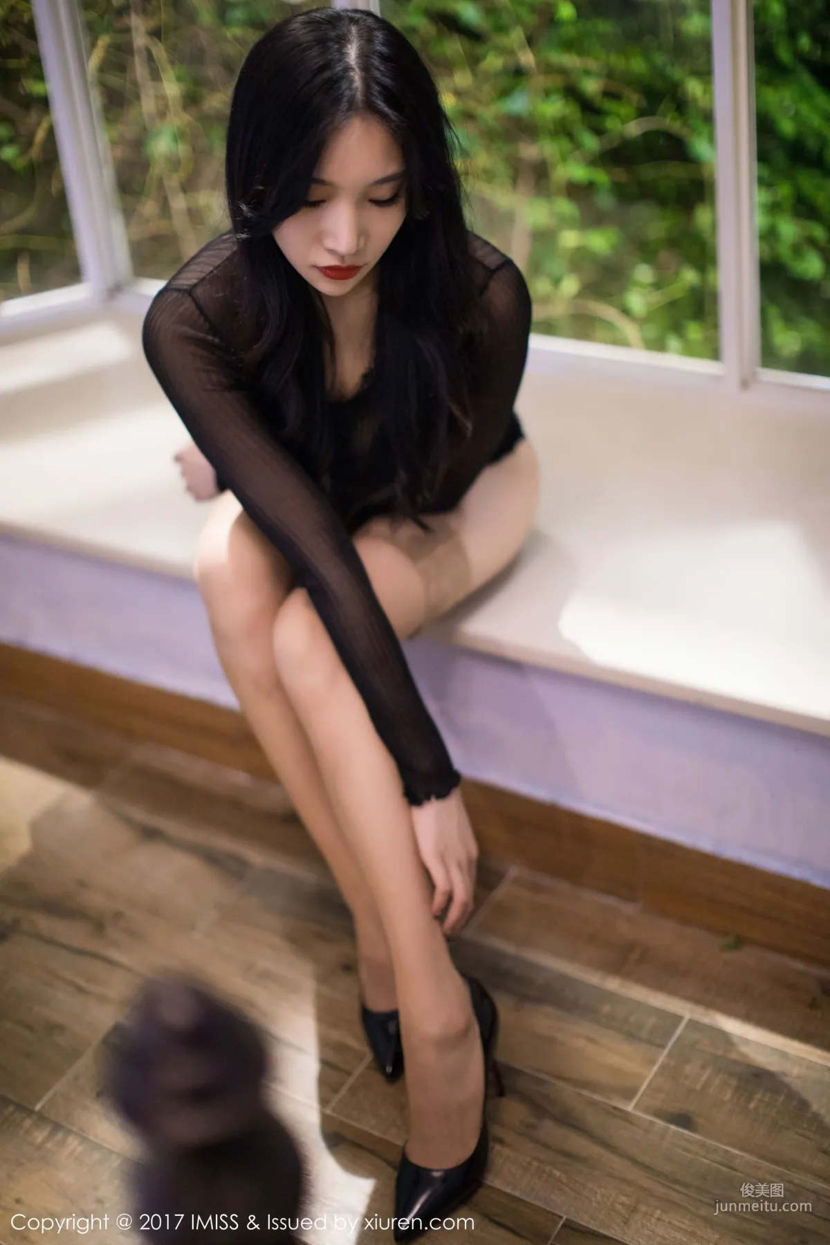 Xiaohuli Sica, Stockings and Beautiful Legs [IMISS] VOL.206 Photo Set photo 11
