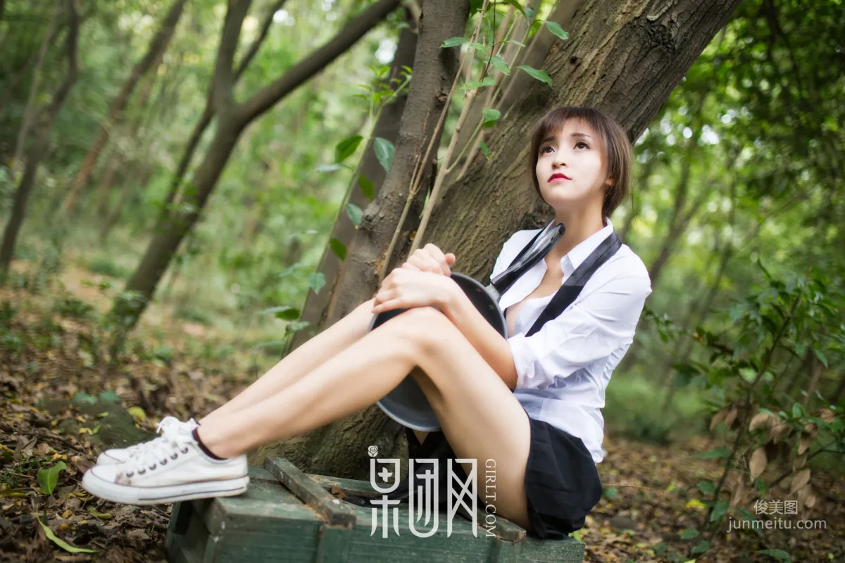 Mo Gu, Beauty's Wild Battle in the Wilderness, Sexy and Alluring! [Girlt] NO.109 Photo Set photo 31