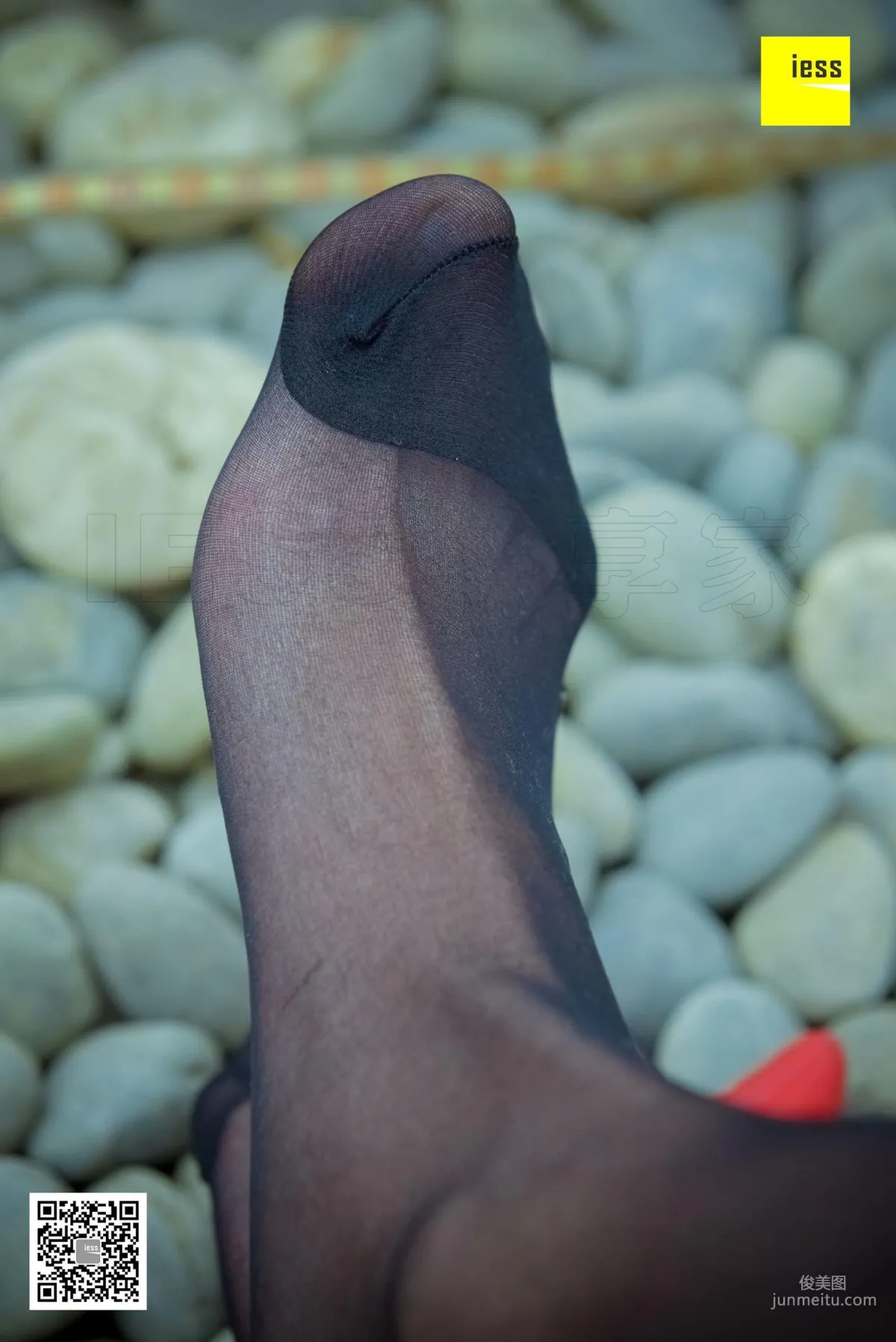 Si Xiang Jia 139 Mu Mu "Reinforced Toe Black Stockings" [IESS] Photo Set photo 15