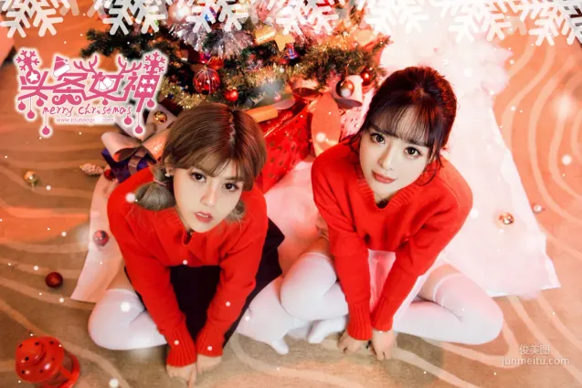 周熙妍&白甜《聖誕快樂時光》 [頭條女神TouTiao] 寫真集