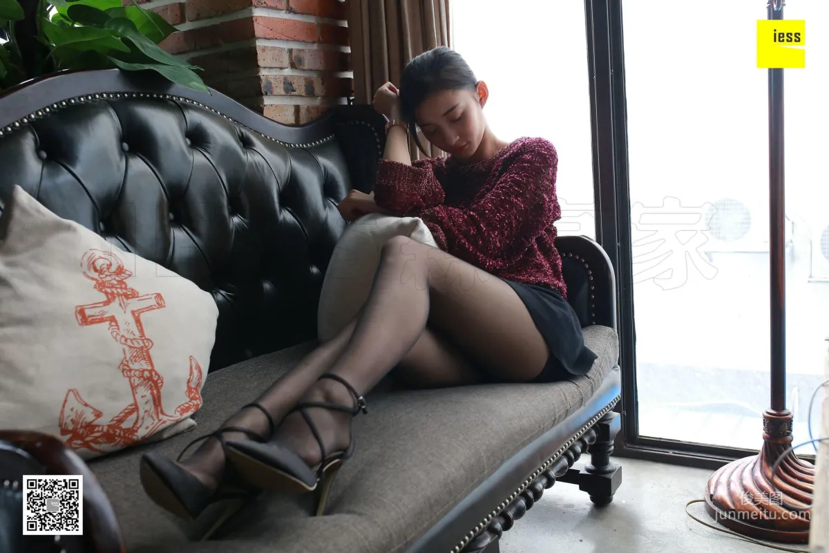 Si Xiang Jia 148 Qiuqiu, The Delectable Black Stockings [IESS] Photo Set photo 7
