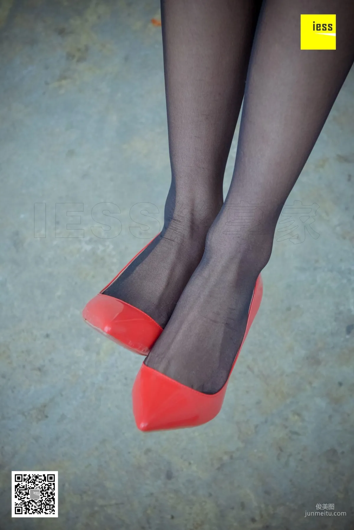 Si Xiang Jia 139 Mu Mu "Reinforced Toe Black Stockings" [IESS] Photo Set photo 47