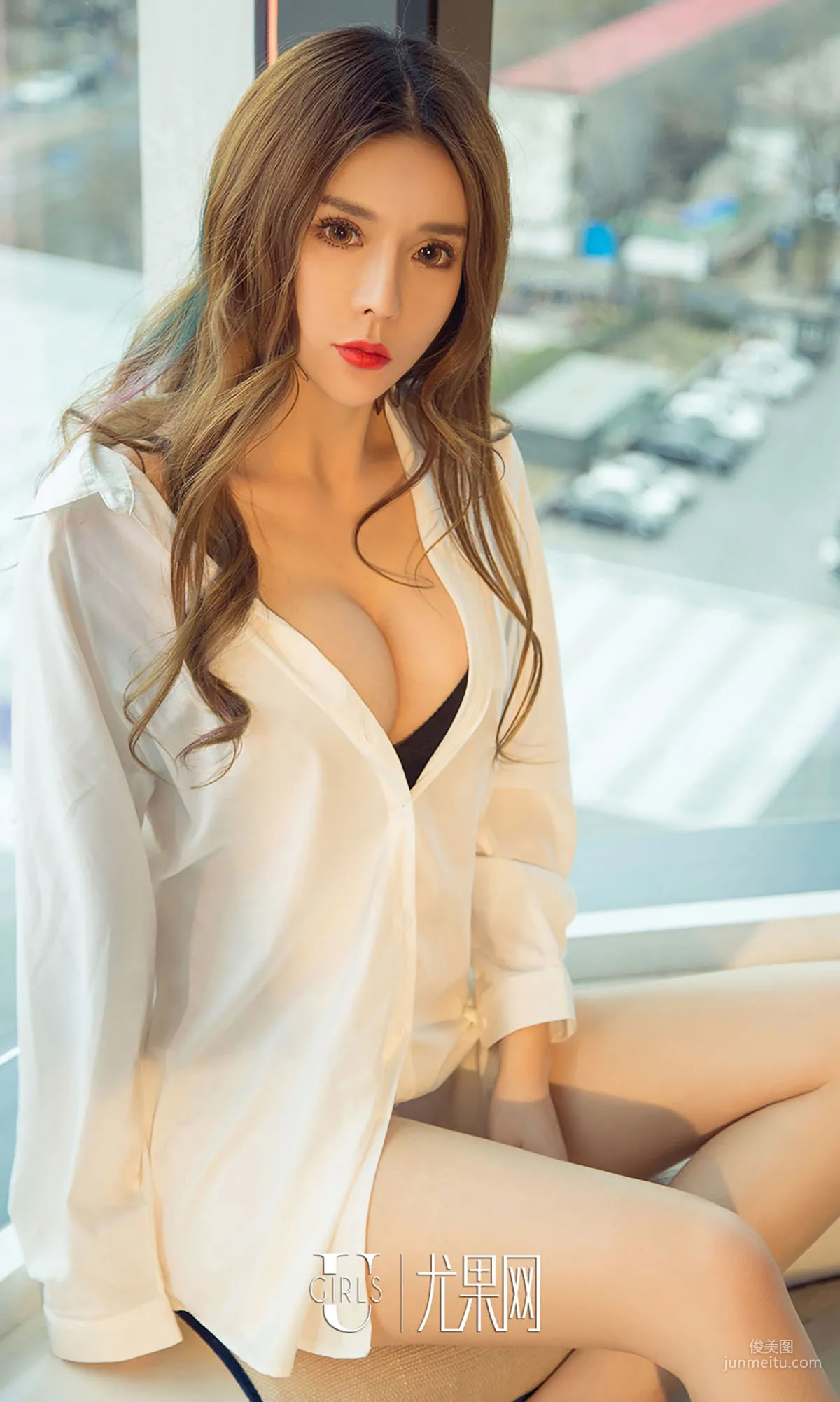 Na Youzi, Eye-Catching Red Lips [Ugirls App Love Ugirls] No.972 Photo Set photo 11