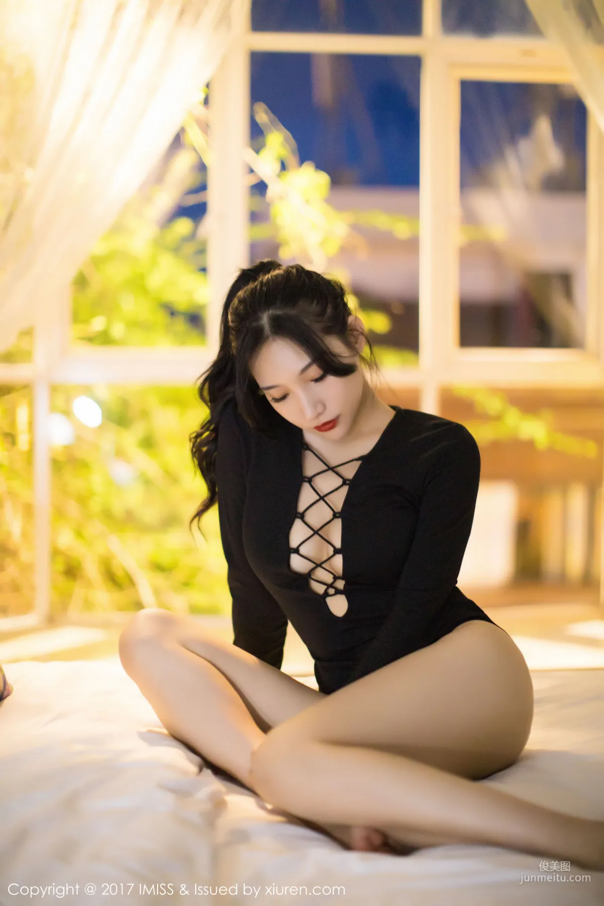 Xiaohuli Sica, Black Private Shoot Sexy Legs [IMISS] VOL.194 Photo Set photo 6