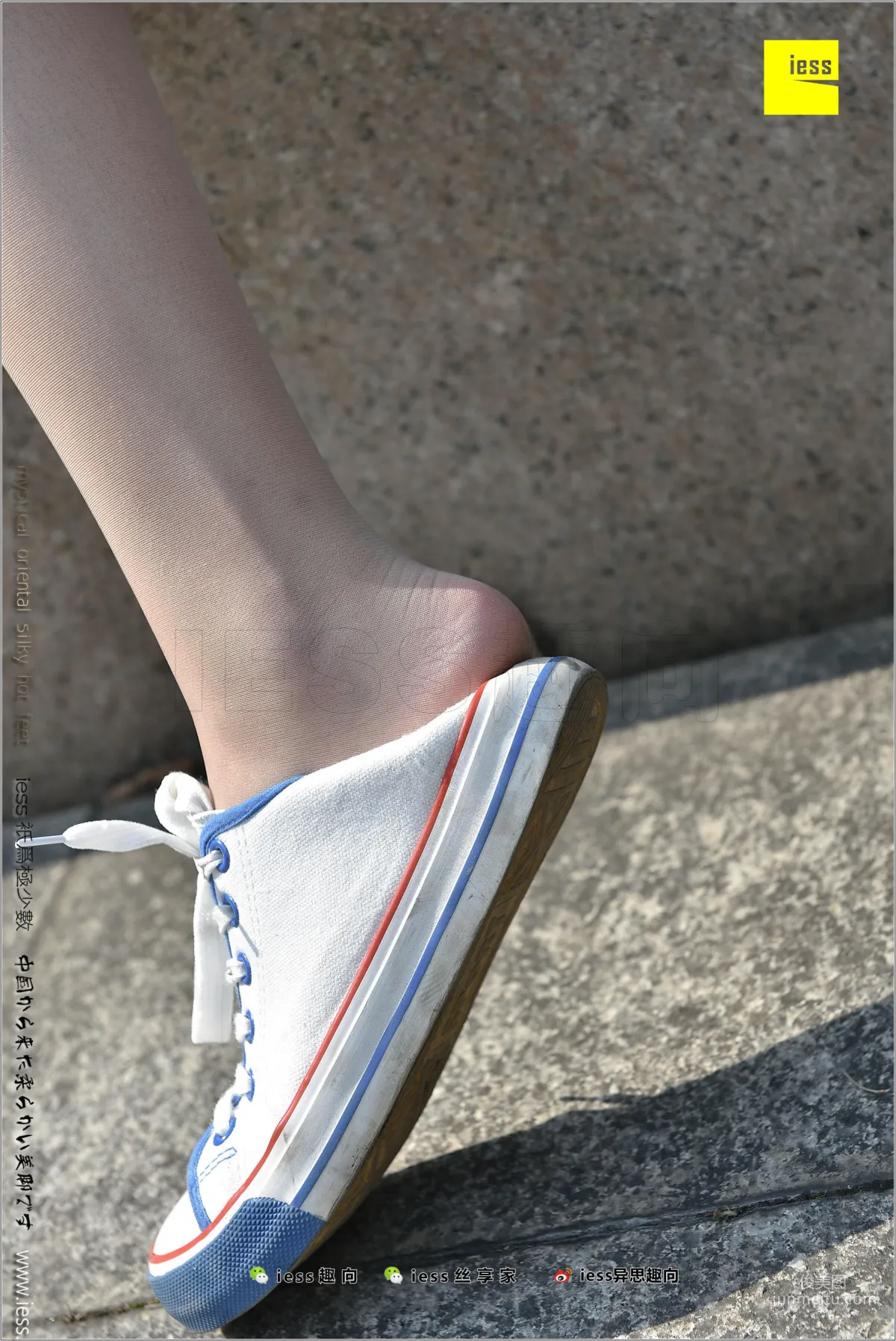 Silk Stockings Bento 181 Ruo Qi "Silk of Coming of Age -- Canvas Shoes 1" [IESS] Photo Set photo 50