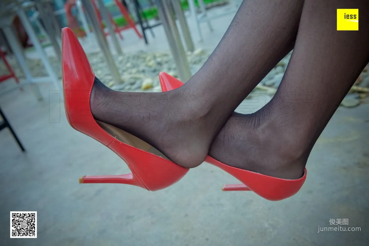 Si Xiang Jia 139 Mu Mu "Reinforced Toe Black Stockings" [IESS] Photo Set photo 57