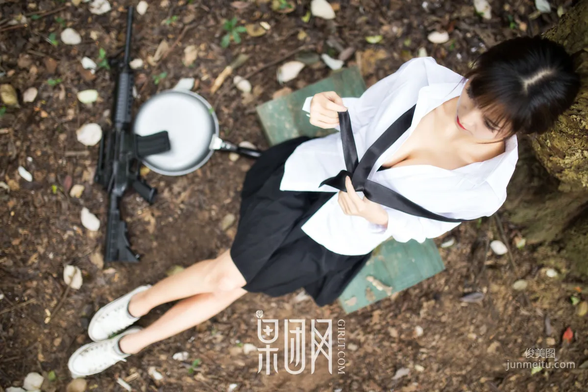 Mo Gu, Beauty's Wild Battle in the Wilderness, Sexy and Alluring! [Girlt] NO.109 Photo Set photo 13