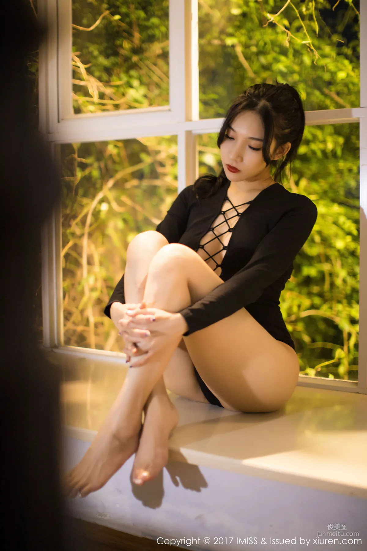 Xiaohuli Sica, Black Private Shoot Sexy Legs [IMISS] VOL.194 Photo Set photo 30