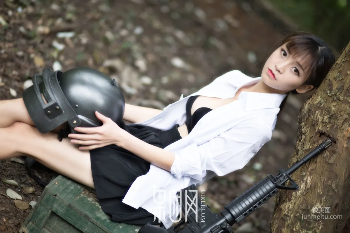 Mo Gu, Beauty's Wild Battle in the Wilderness, Sexy and Alluring! [Girlt] NO.109 Photo Set photo 25