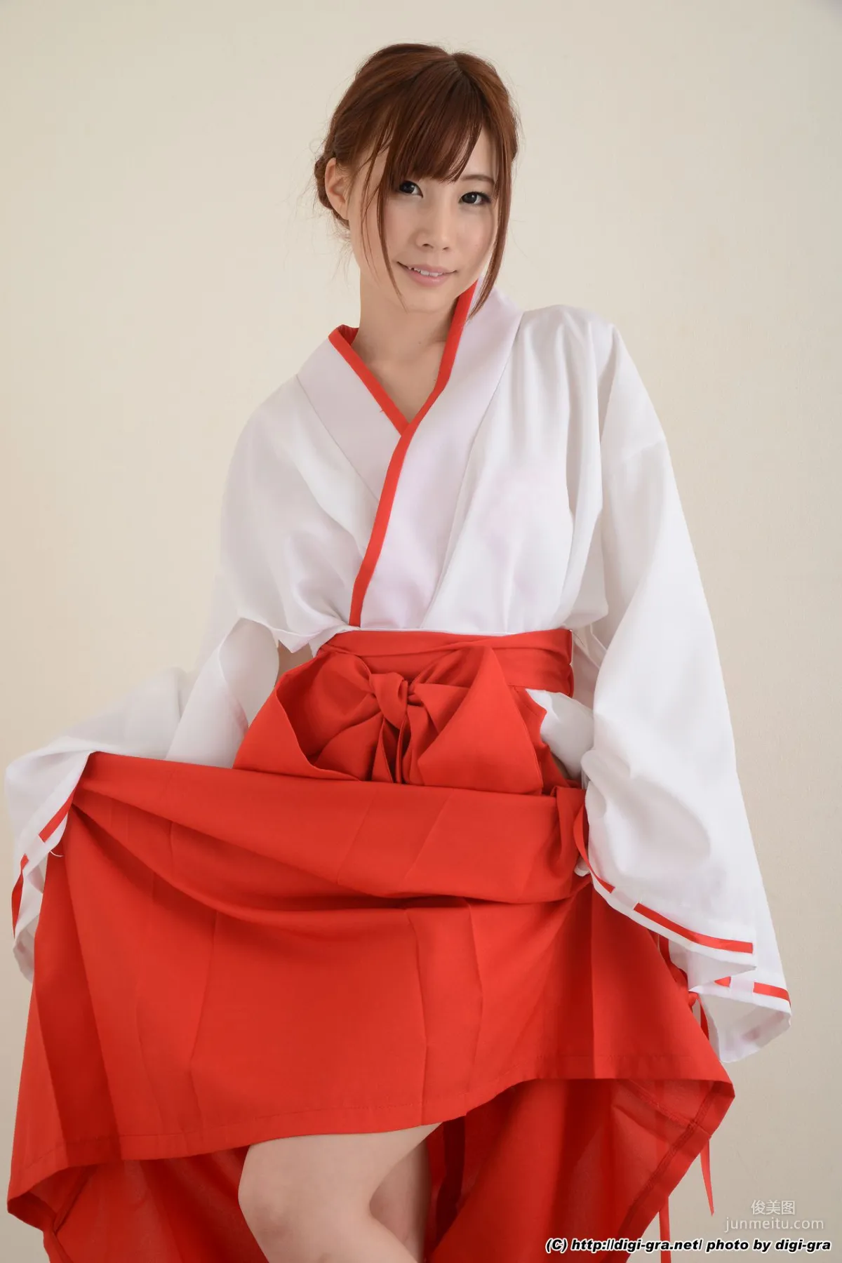 長谷川留衣/長谷川るい 和服系列 Set7 [Digi-Graデジグラ] 寫真集 16