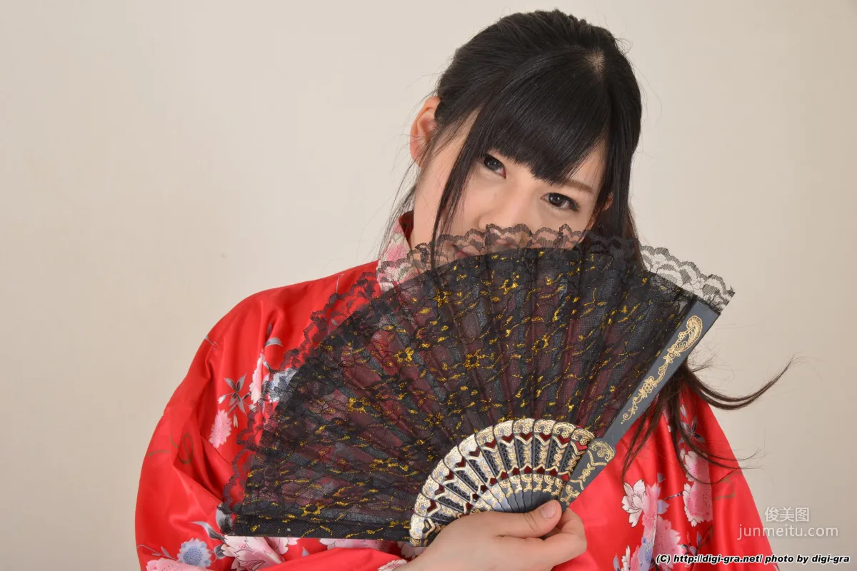 川美優香 和服诱惑 Set01 [Digi-Graデジグラ] 写真集1