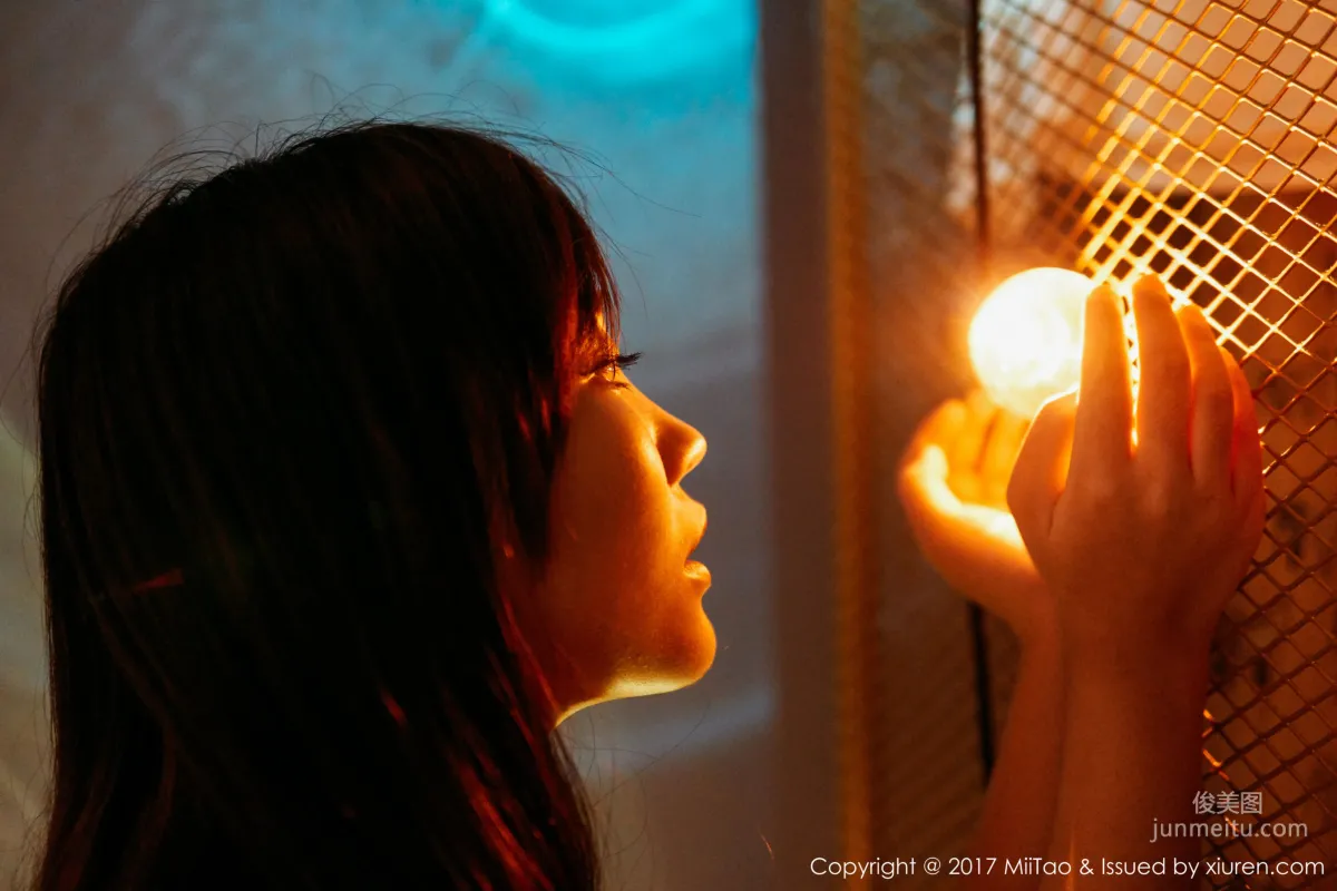 Rui Xin, Nude Photography Under the Light [MiiTao] VOL.086 Photo Set photo 7