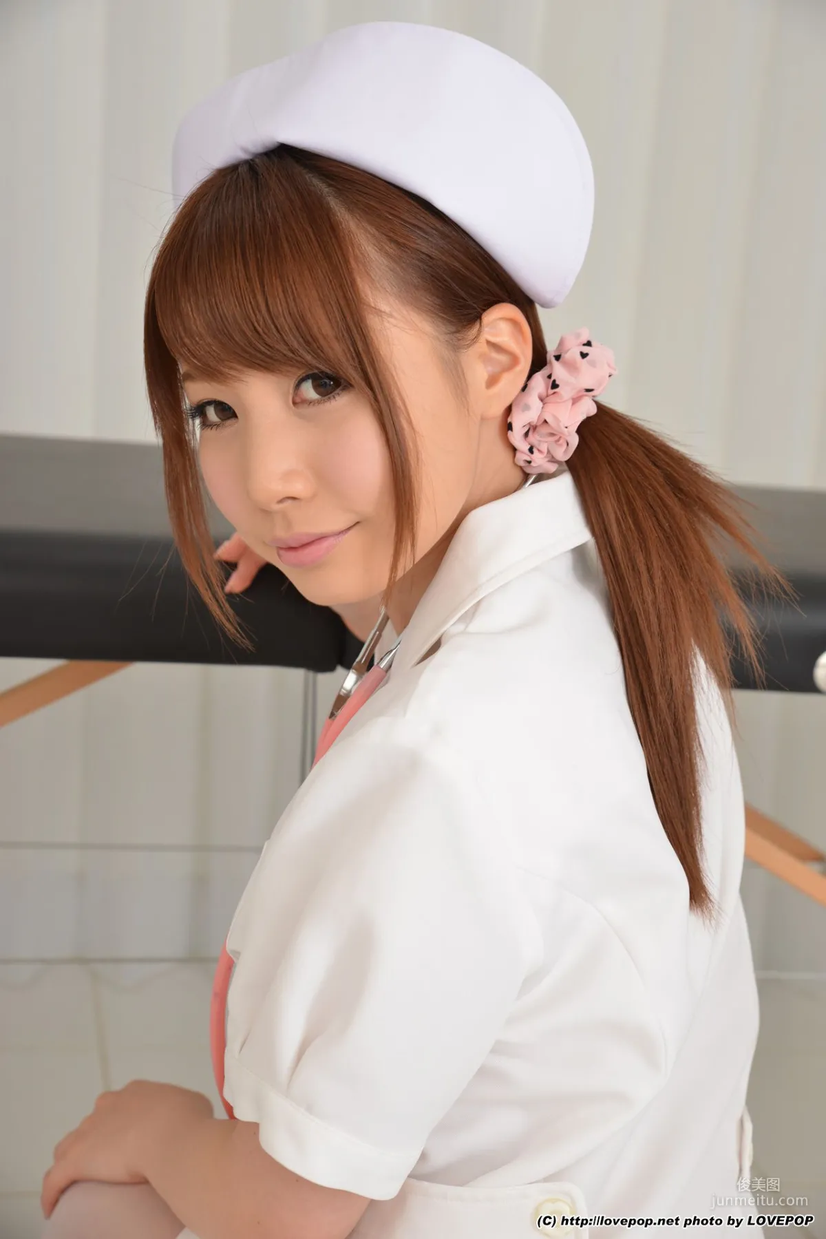 Rui Hasegawa Rui Hasegawa White Stockings Beautiful Nurse Set8 [LovePop] Photo Set photo 18