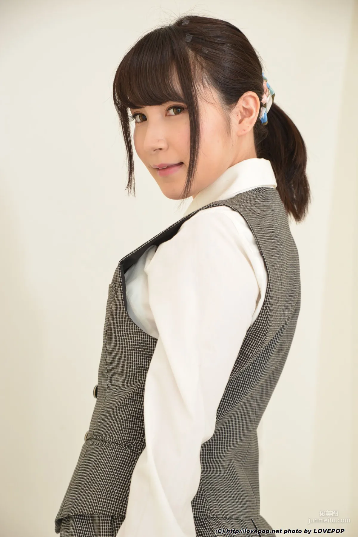 Aika Rino Stockings Uniform Set3 [LovePop] Photo Set photo 9