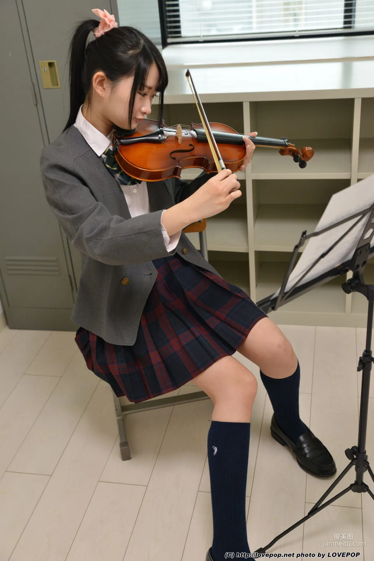 みなみ愛星 Airu Minami 小提琴少女 Set4 [LovePop] 寫真集 7