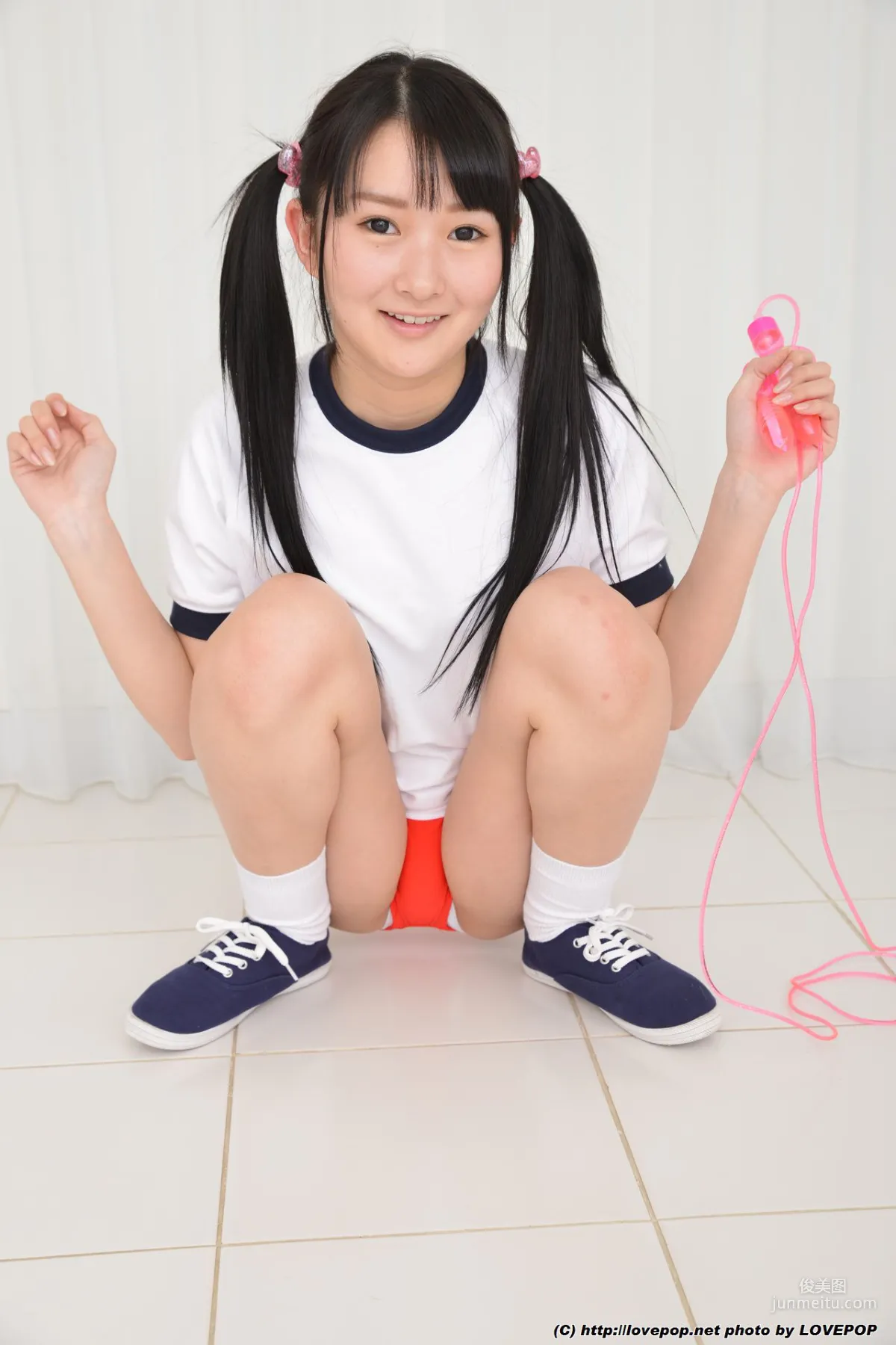Airu Minami Minami Aisei Gymnastics Uniform Set6 [LovePop] Photo Set photo 12