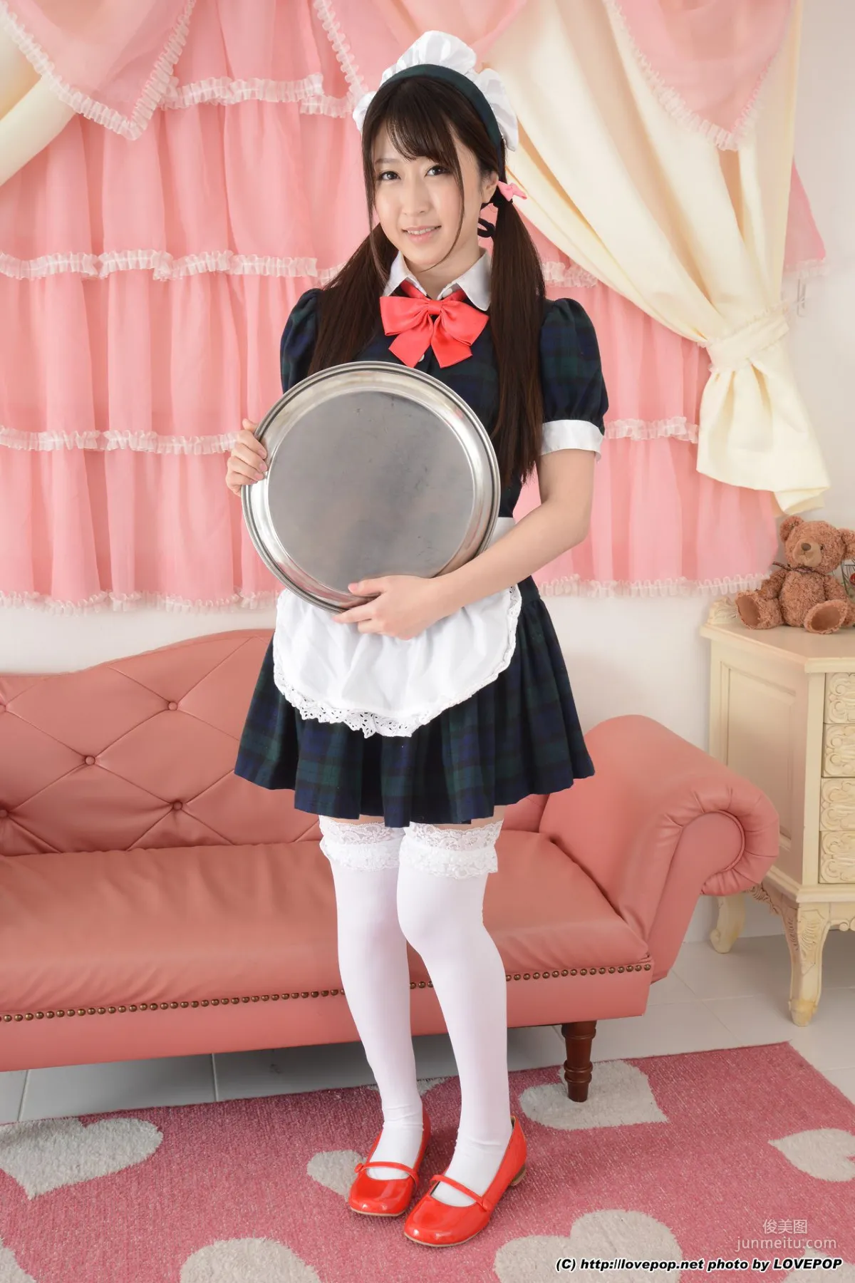 美里有紗 Arisa Misato 俏皮厨娘 Set2 [LovePop] 写真集1