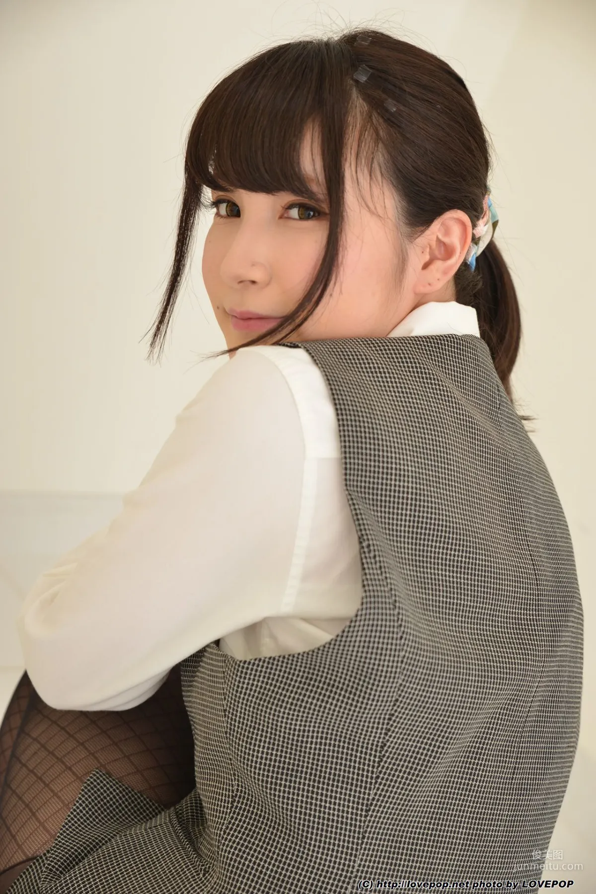 Aika Rino Stockings Uniform Set3 [LovePop] Photo Set photo 18