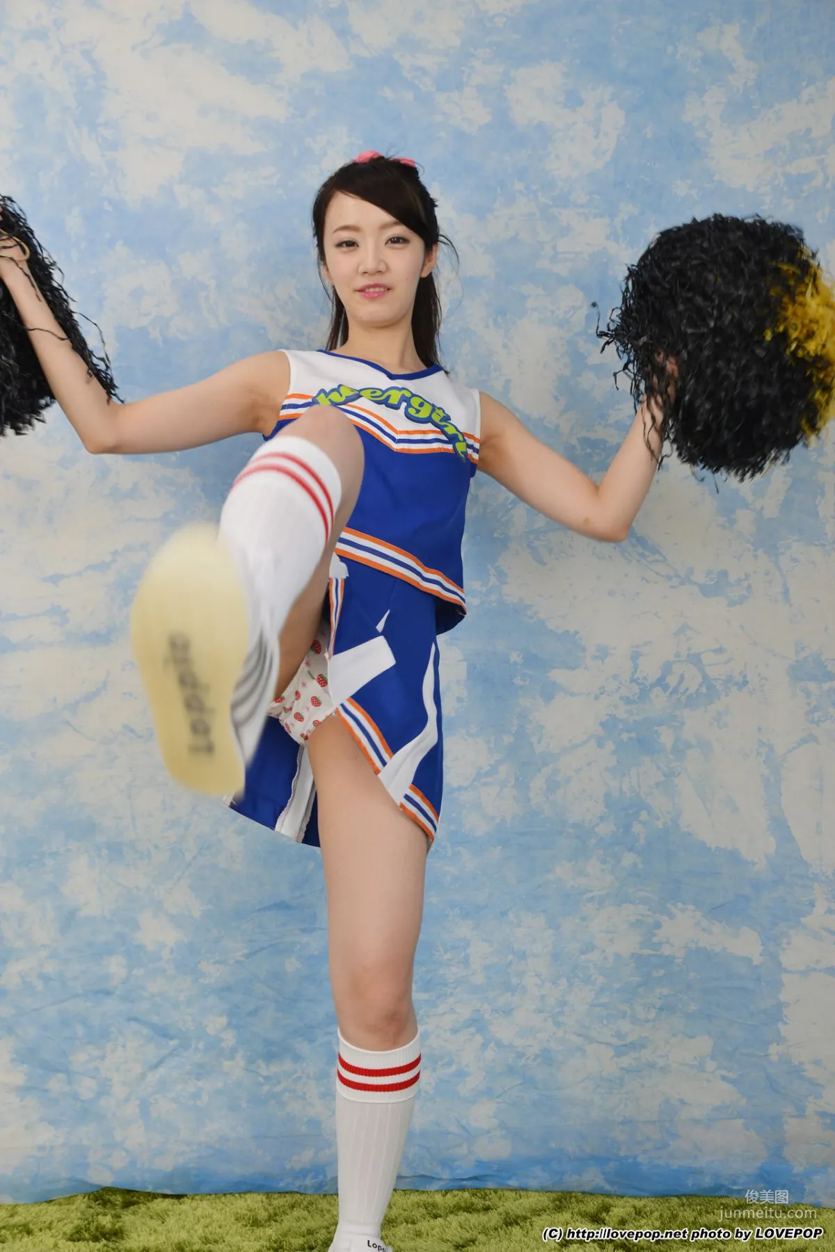 Nene Ozaki Cheerleader Beauty Set5 [LovePop] Photo Set photo 7