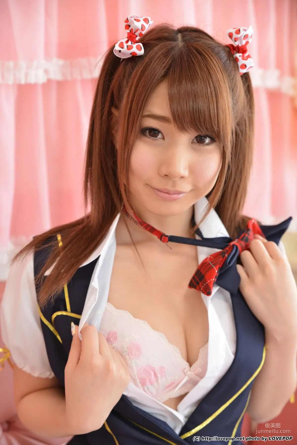 Rui Hasegawa Uniform Cute Girl Set9 [LovePop] Photo Set photo 44