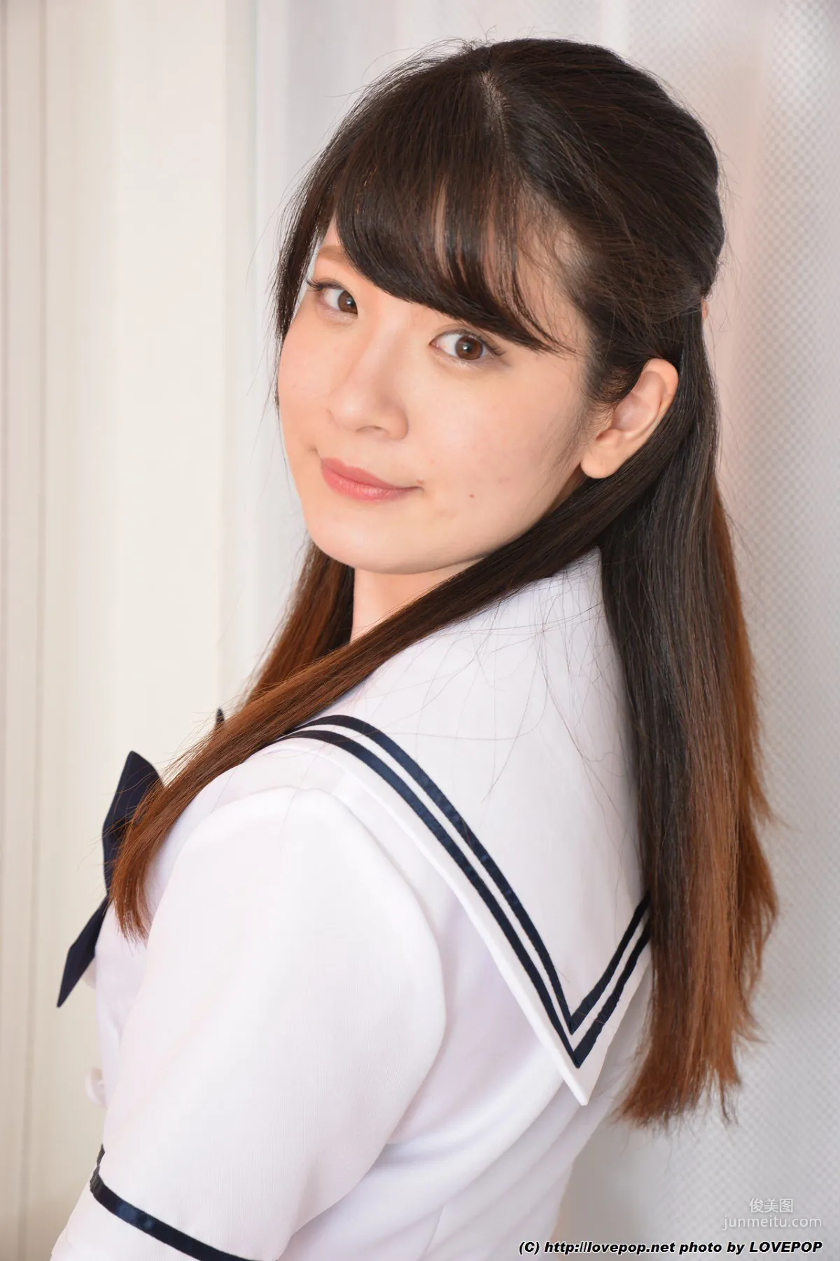 Aoi Kousaka School Uniform Set1 [LovePop] Photo Set photo 9