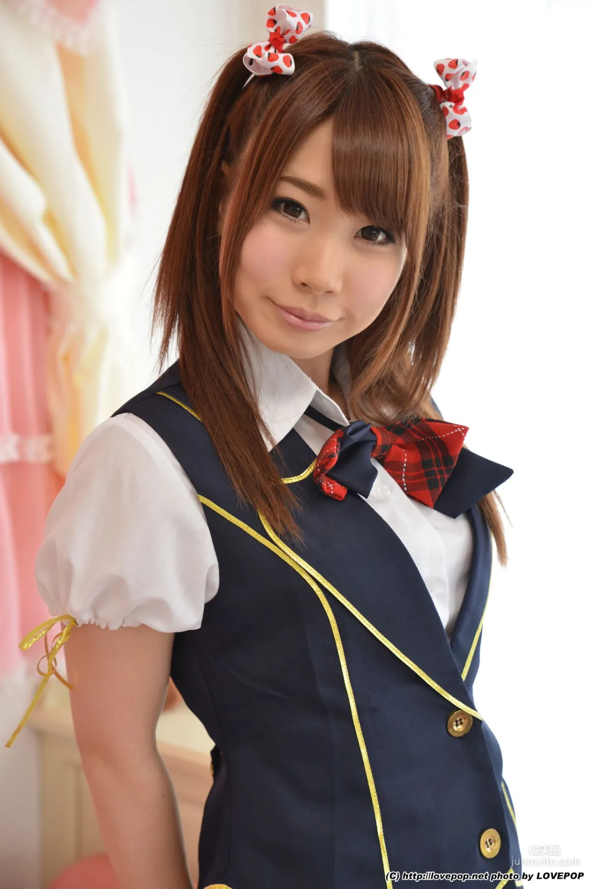 Rui Hasegawa Uniform Cute Girl Set9 [LovePop] Photo Set photo 6