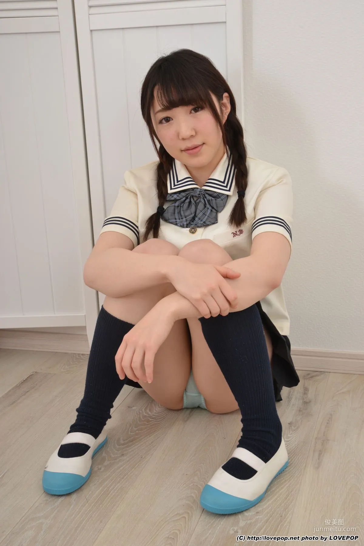 Mayura Kawase School Uniform Student Set06 [LovePop] Photo Set photo 13