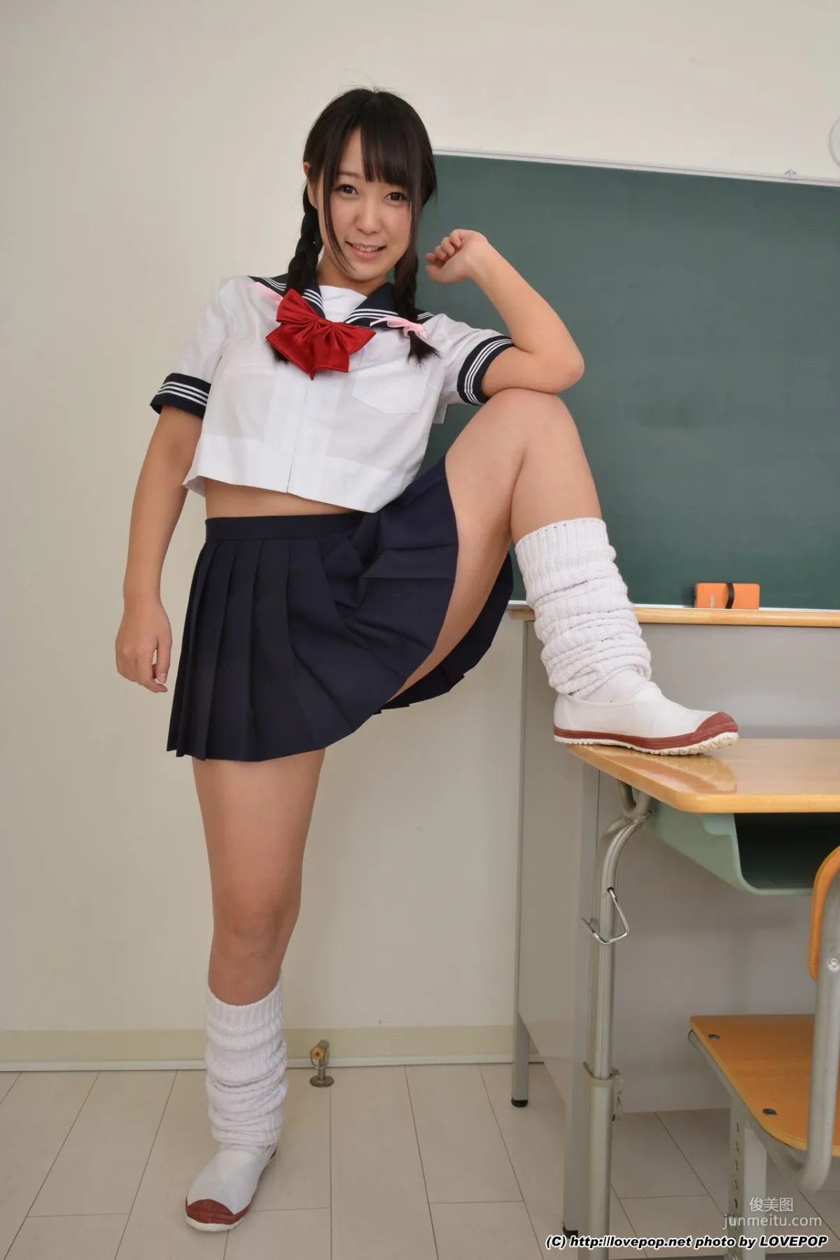 Miku Hayama 葉山美空 蘿莉學生Set6 [LovePop] 寫真集 32