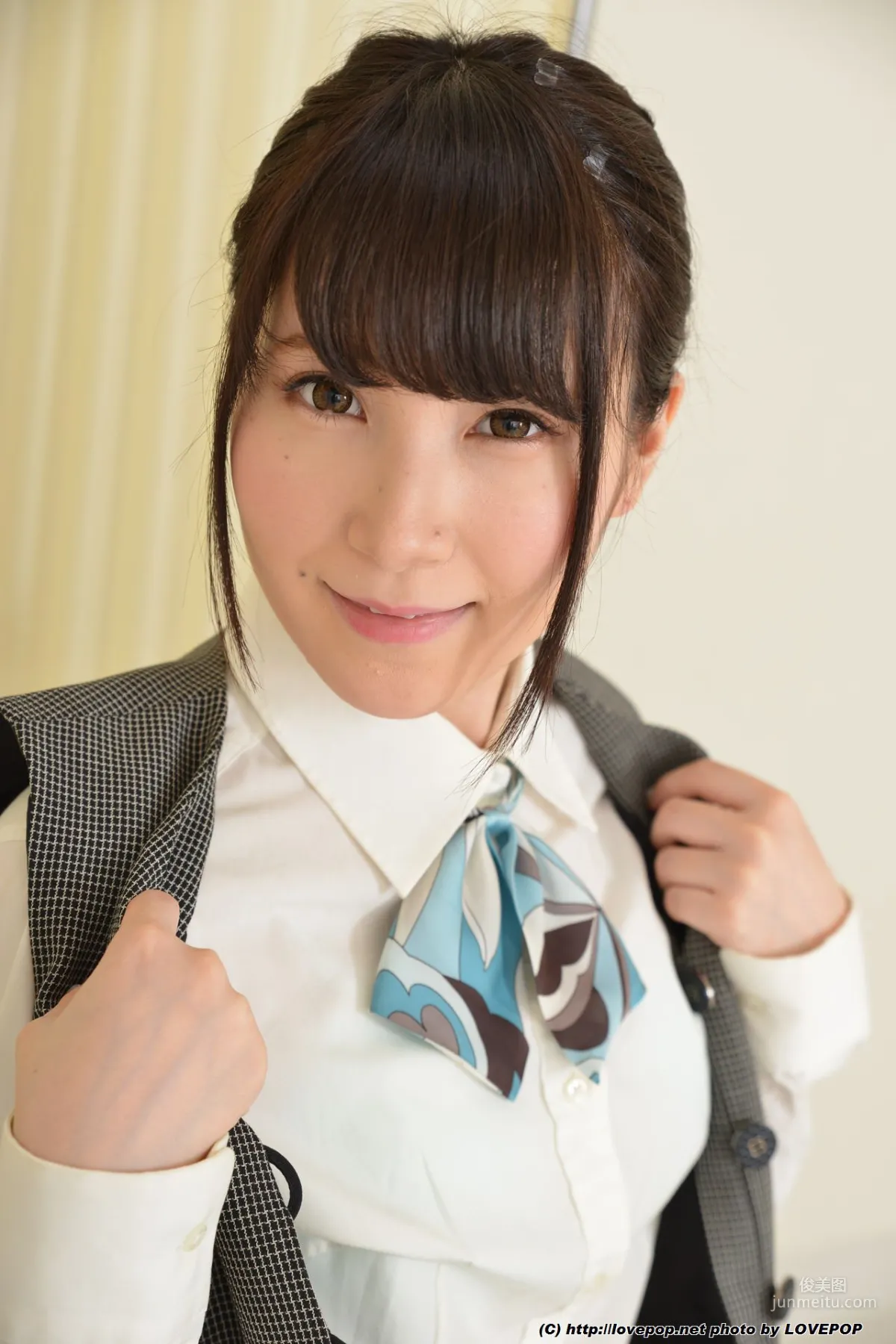 Aika Rino Stockings Uniform Set3 [LovePop] Photo Set photo 60