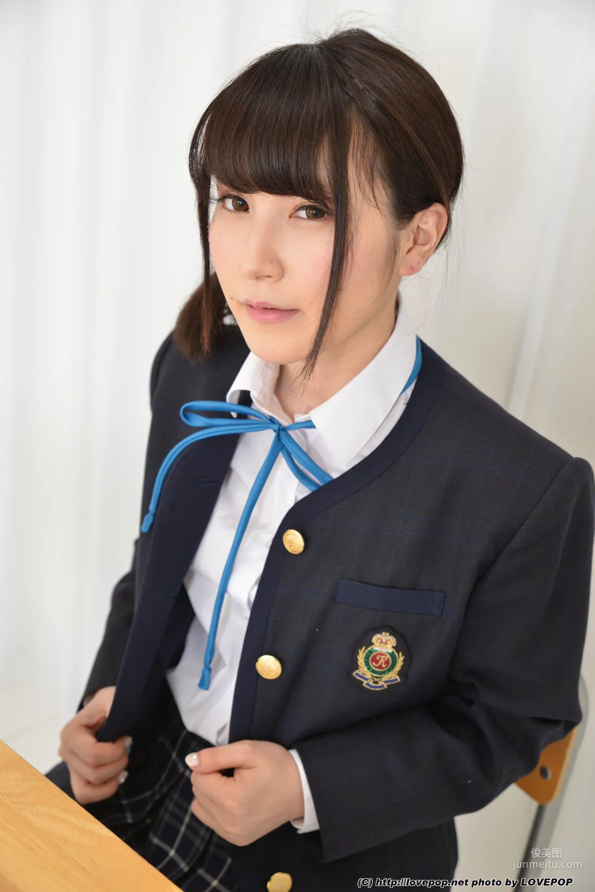 Aika Rino Aika Rino School Uniform Set4 [LovePop] Photo Set photo 45