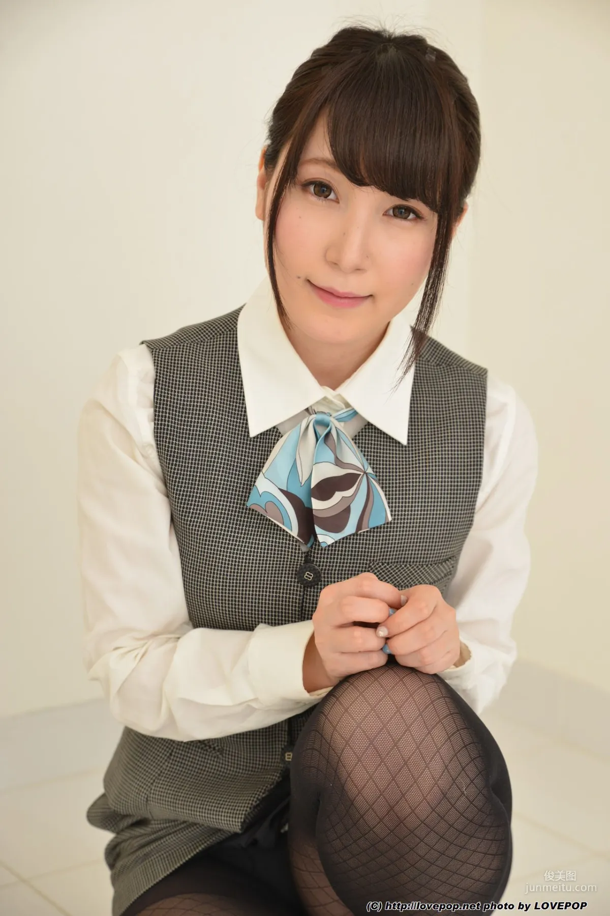 Aika Rino Stockings Uniform Set3 [LovePop] Photo Set photo 22