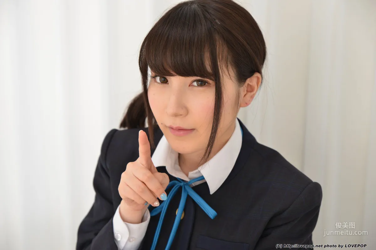 Aika Rino Aika Rino School Uniform Set4 [LovePop] Photo Set photo 10