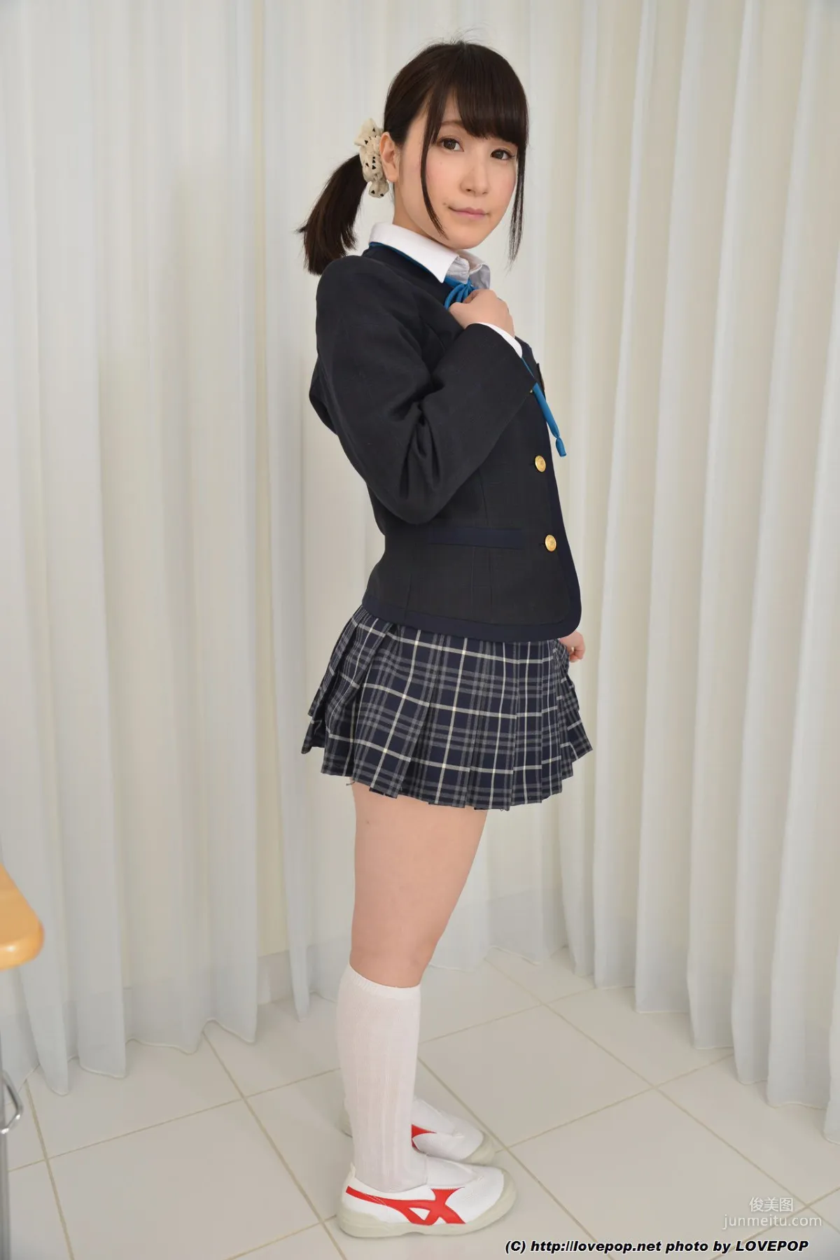 Aika Rino Aika Rino School Uniform Set4 [LovePop] Photo Set photo 17