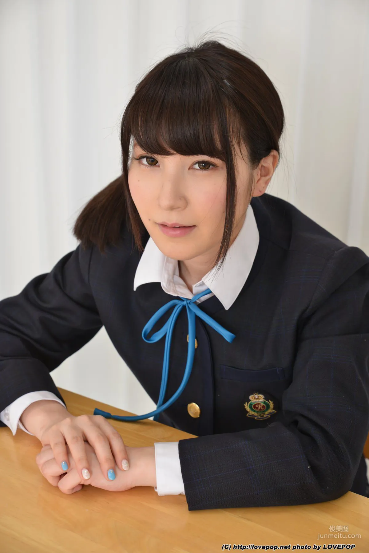 Aika Rino Aika Rino School Uniform Set4 [LovePop] Photo Set photo 6