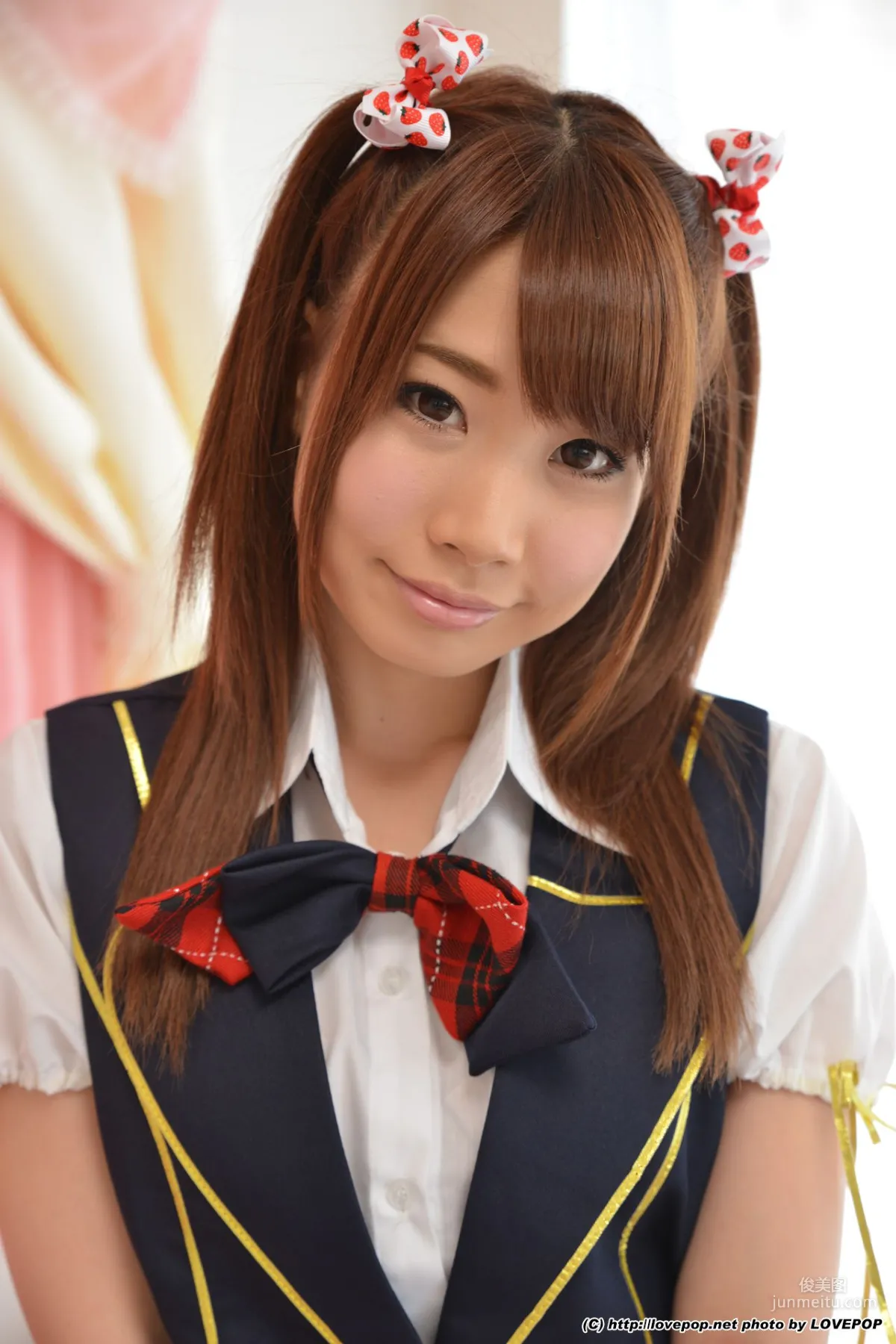 Rui Hasegawa Uniform Cute Girl Set9 [LovePop] Photo Set photo 3