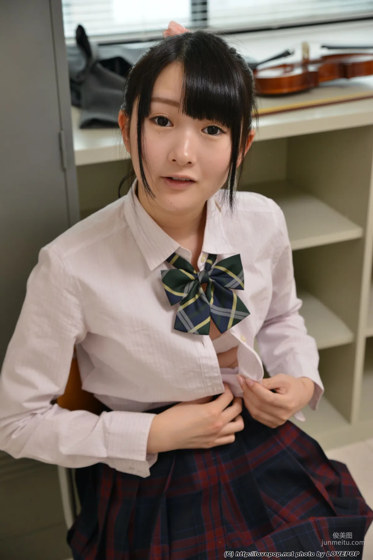 みなみ愛星 Airu Minami 小提琴少女 Set4 [LovePop] 寫真集 35
