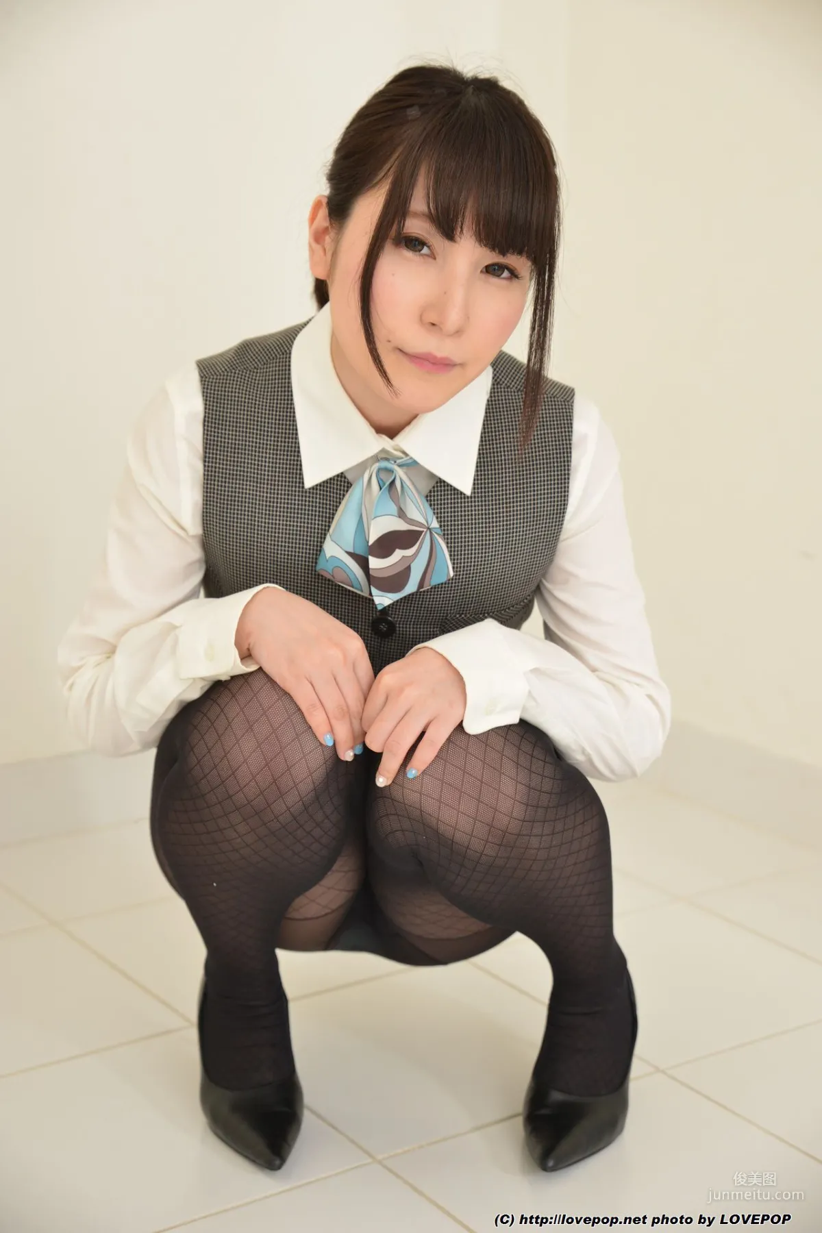 Aika Rino Stockings Uniform Set3 [LovePop] Photo Set photo 14