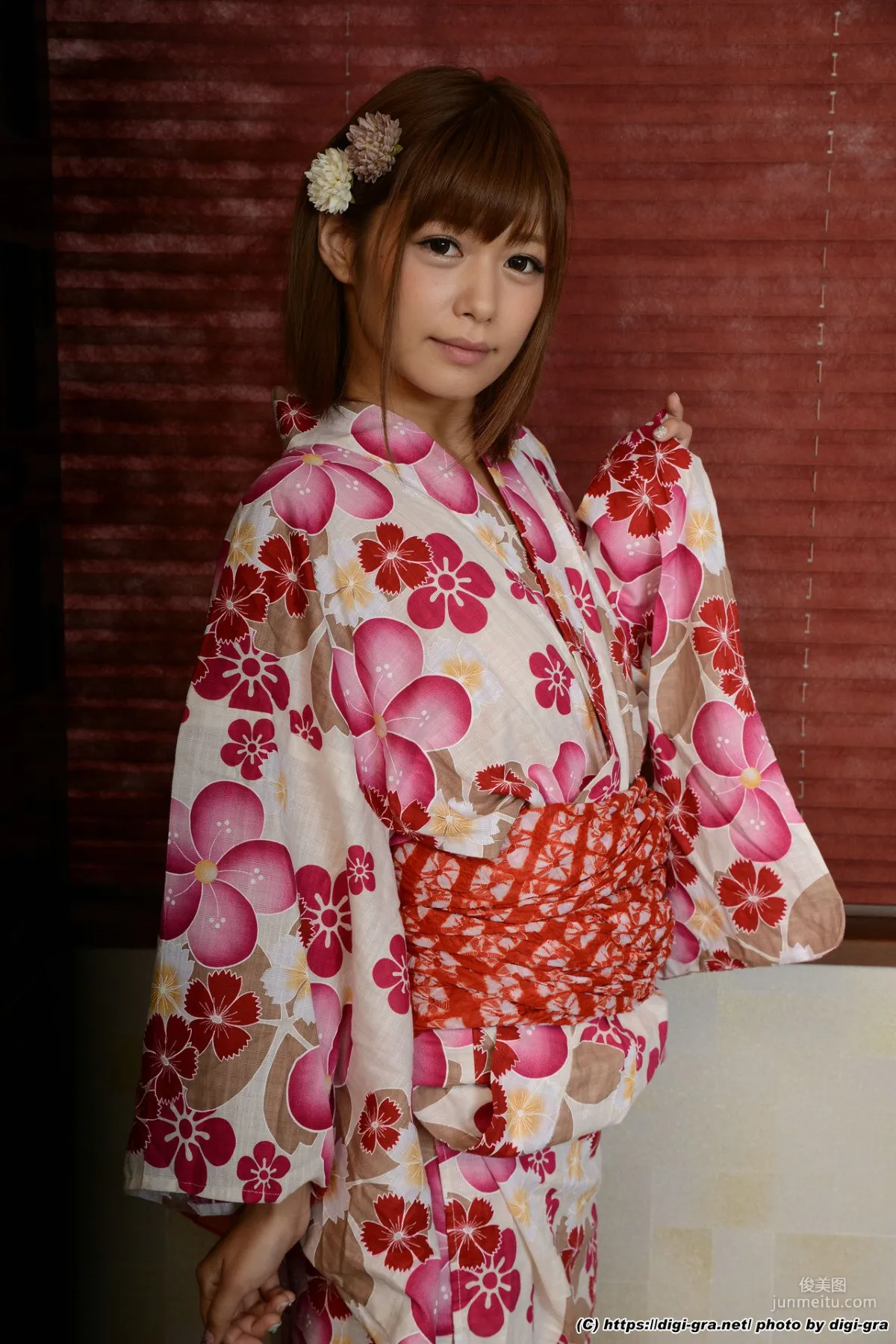 紺野ひかる/绀野光 Set02 和服系列 [Digi-Graデジグラ] 寫真集 1