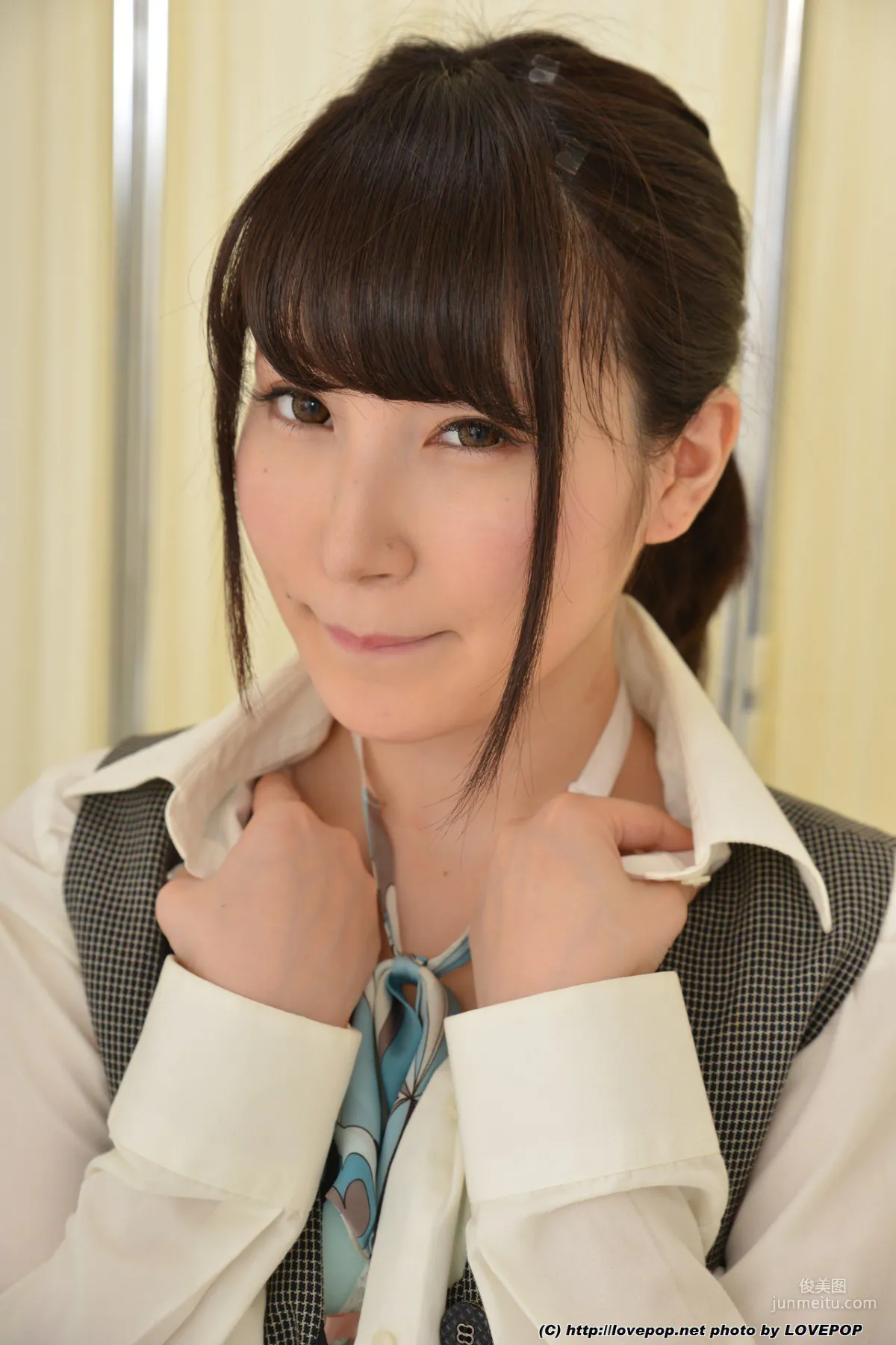 Aika Rino Stockings Uniform Set3 [LovePop] Photo Set photo 62