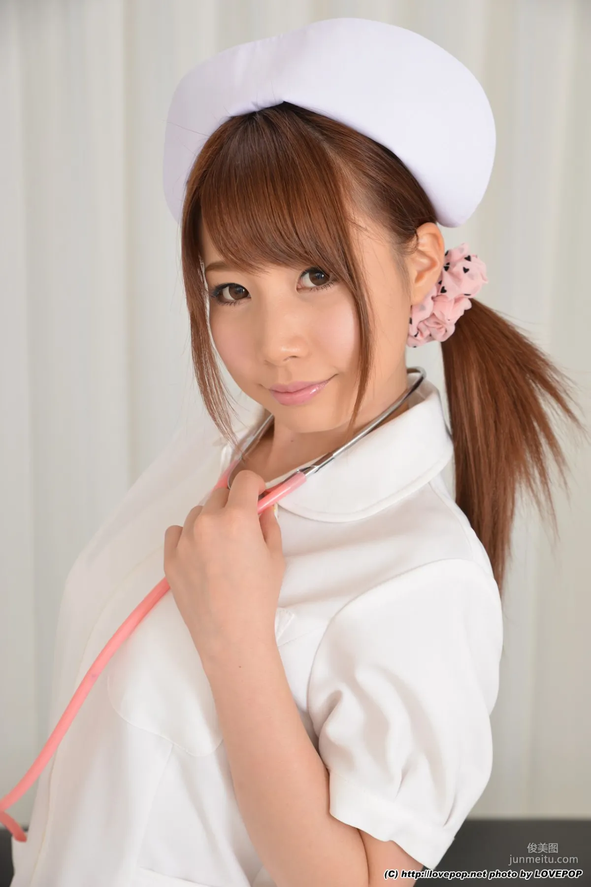 Rui Hasegawa Rui Hasegawa White Stockings Beautiful Nurse Set8 [LovePop] Photo Set photo 10