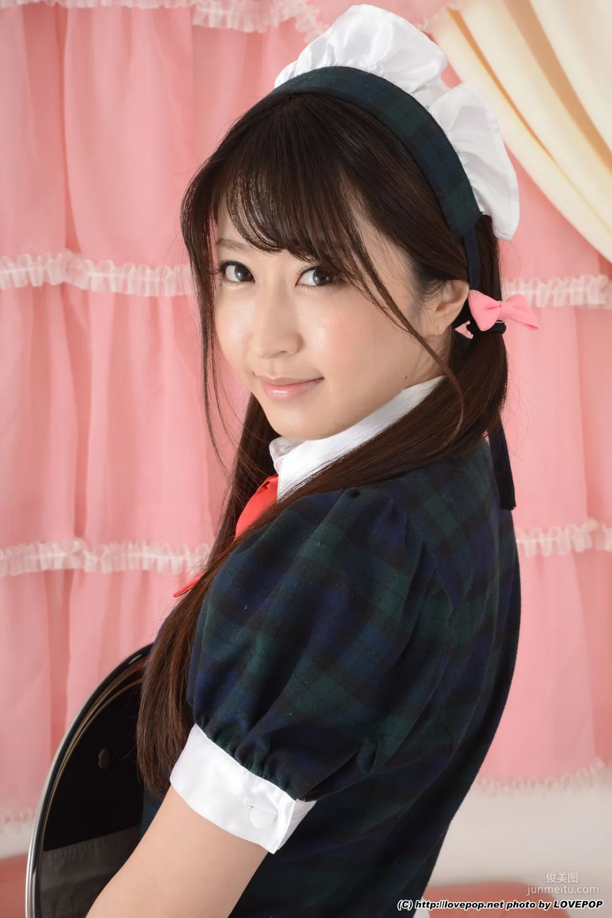 美里有紗 Arisa Misato 俏皮厨娘 Set2 [LovePop] 写真集9