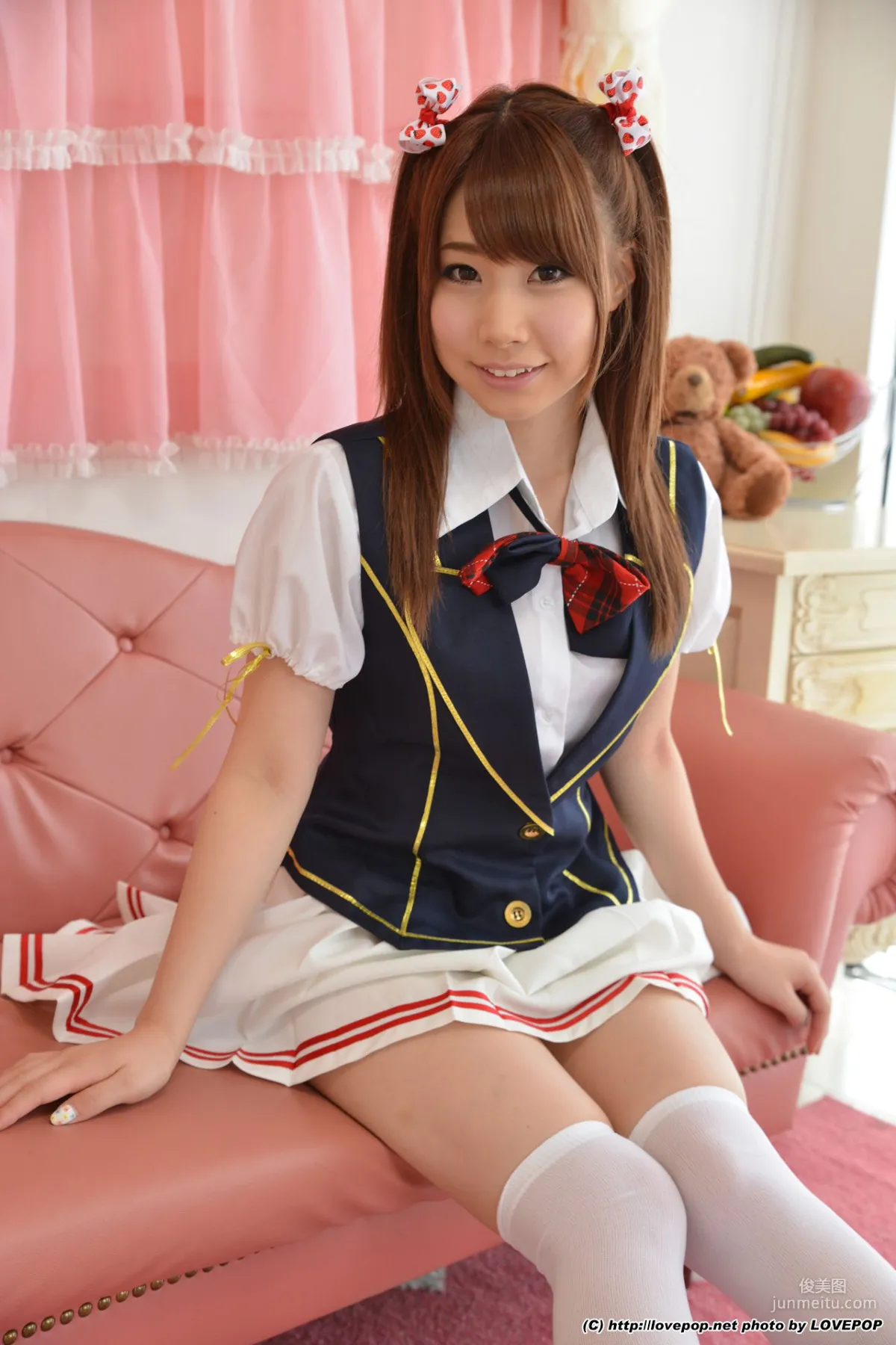 Rui Hasegawa Uniform Cute Girl Set9 [LovePop] Photo Set photo 25